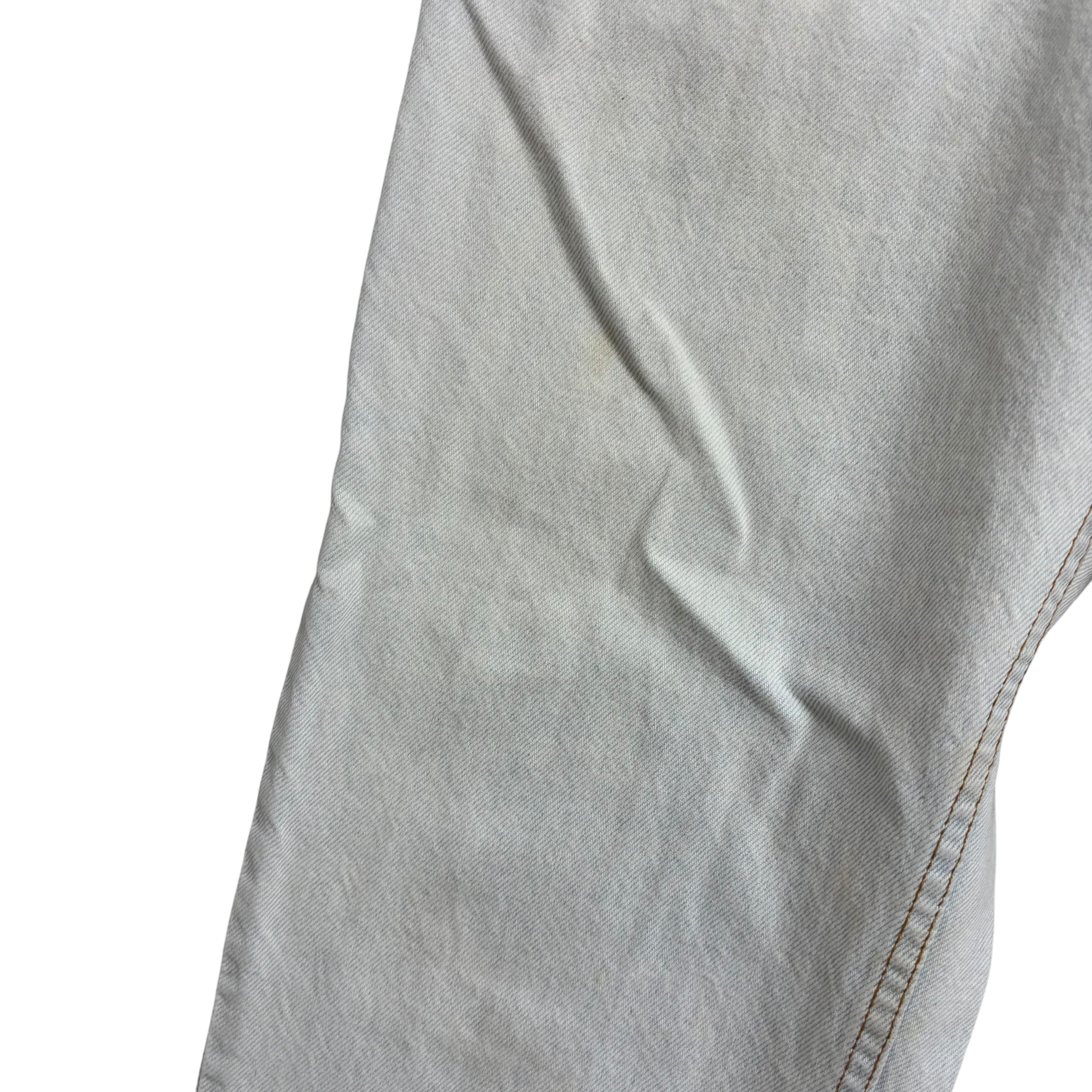 Levis 551 Jeans W32 L28 Womens Light Blue Relaxed Tapered Mom Vintage USA Made