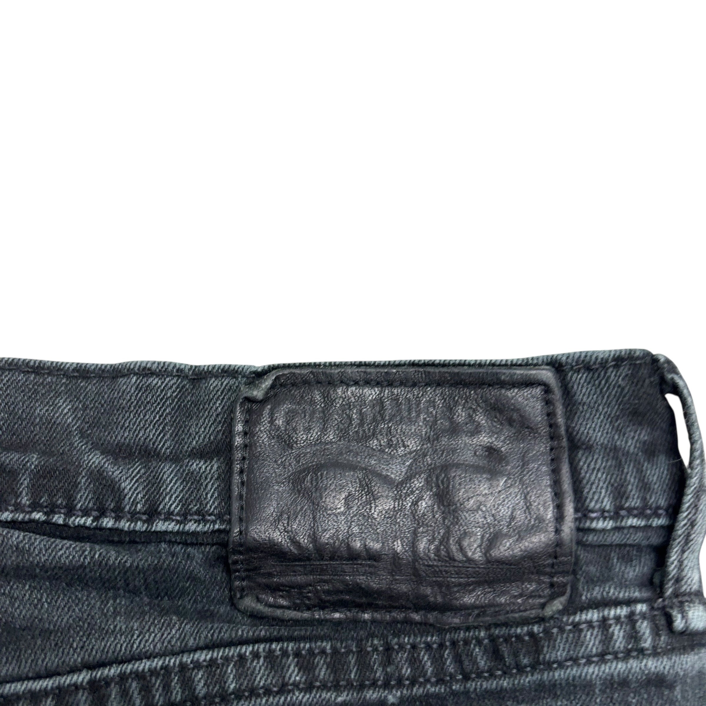 Levis 513 Jeans W30 L30 Mens Black Slim Straight Fit Stretch Denim