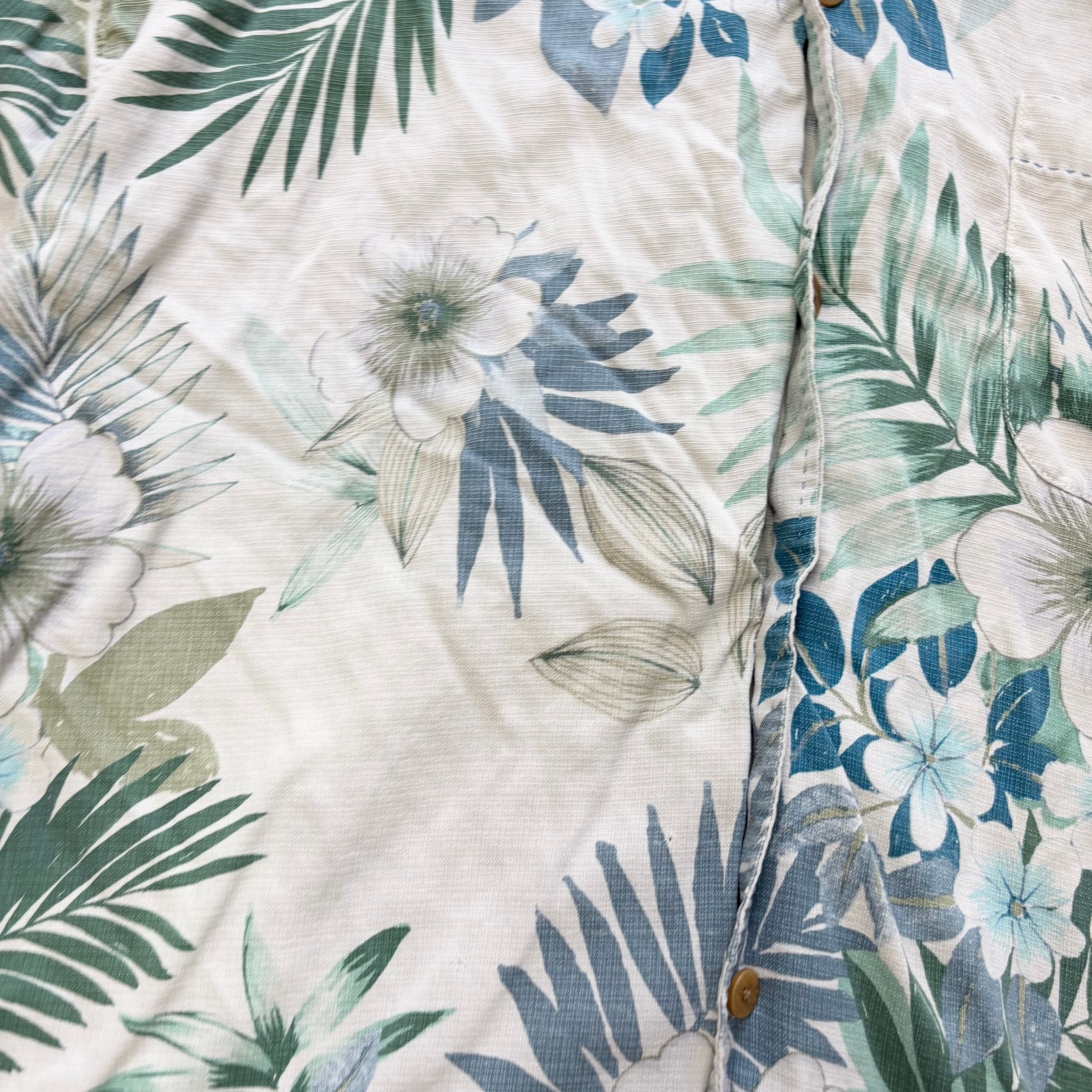 Vintage Hawaiian Shirt Mens XXL Multi Tommy Bahama Silk Floral (E)