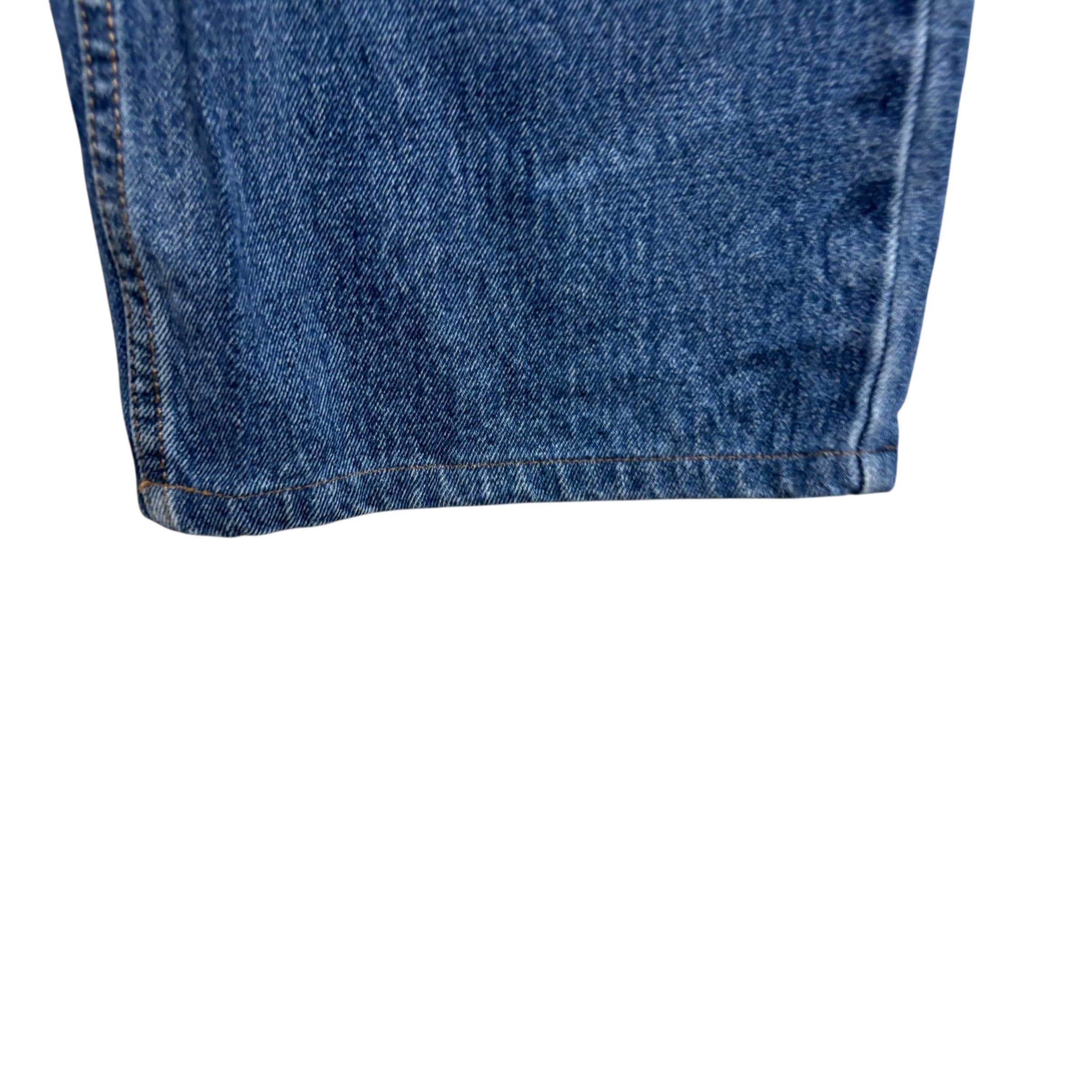 Levis 550 Jeans W40 L29 Mens Mid Blue Baggy Relaxed Straight Fit Denim (E)