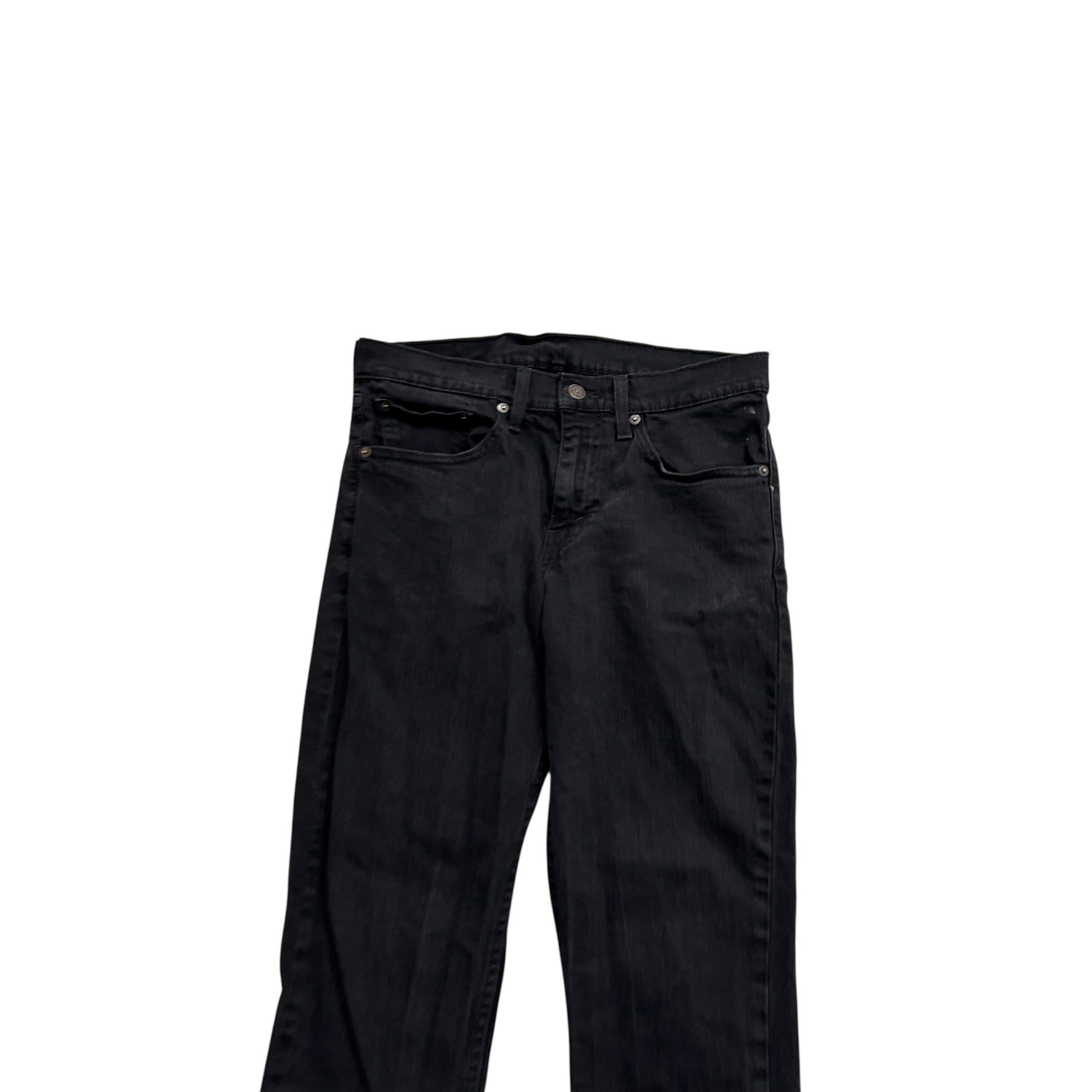 Levis 511 Jeans W30 L28 Mens Black Slim Fit Stretch Denim