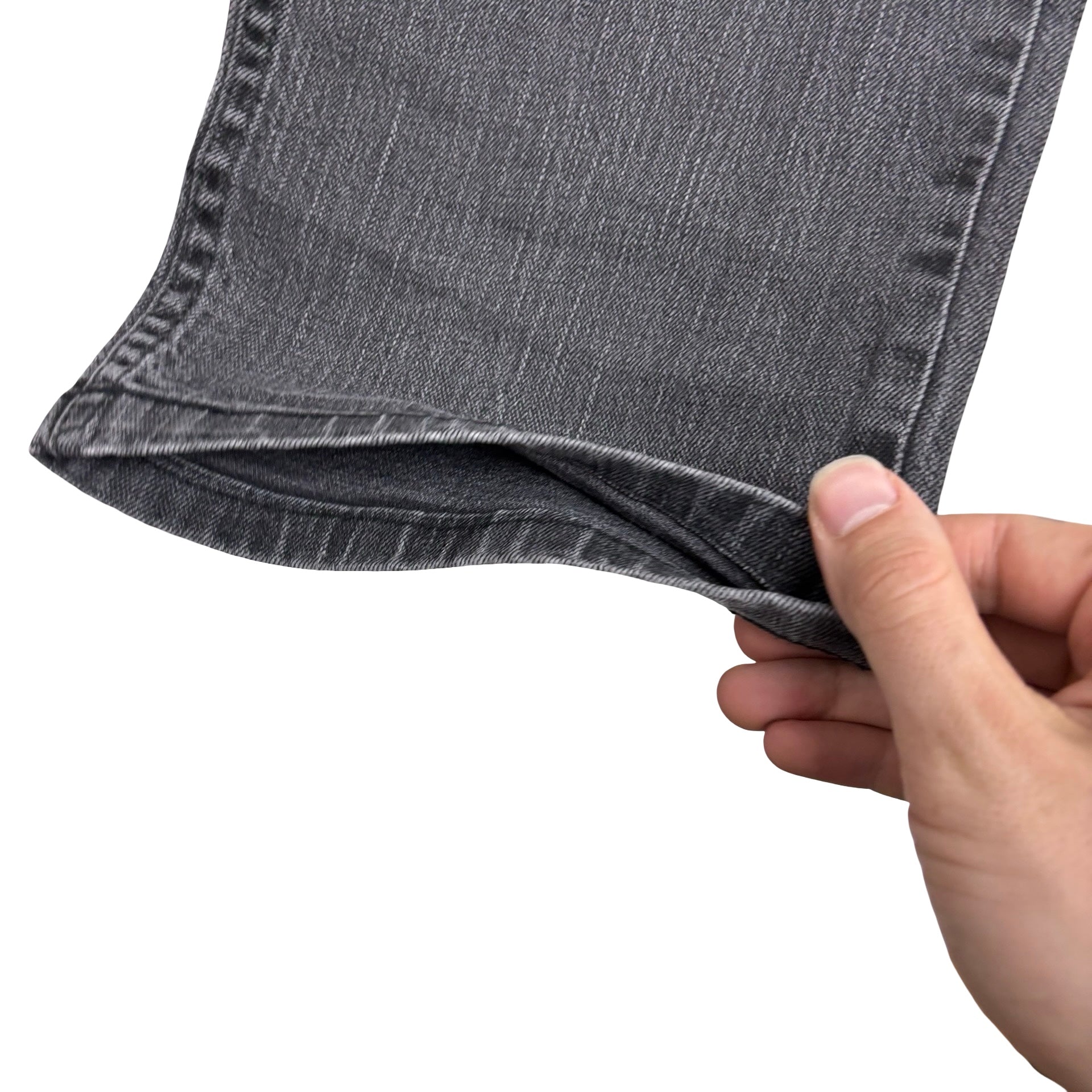 Levis 514 Jeans W34 L27 Mens Black Regular Straight Fit Stretch Denim