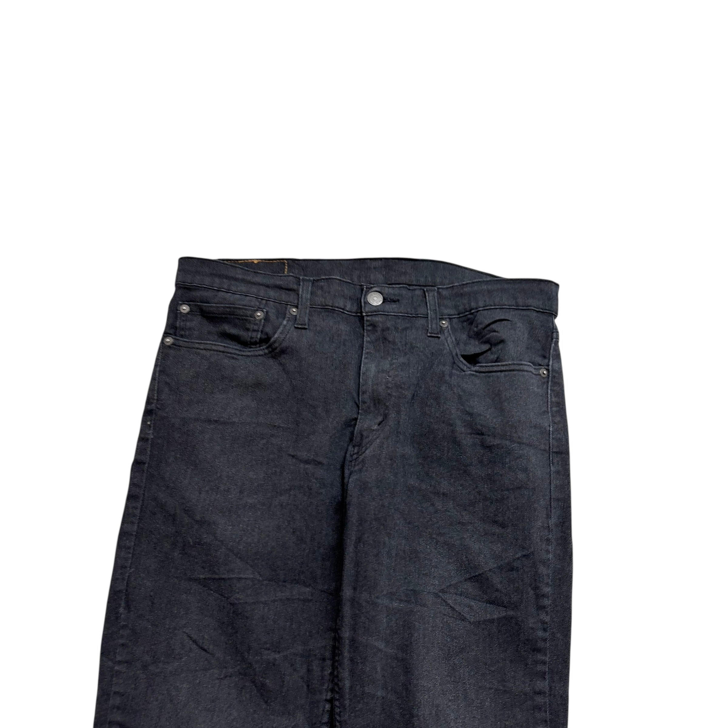 Levis 511 Trousers W34 L28 Mens Grey Slim Fit Stretch Pants (E)