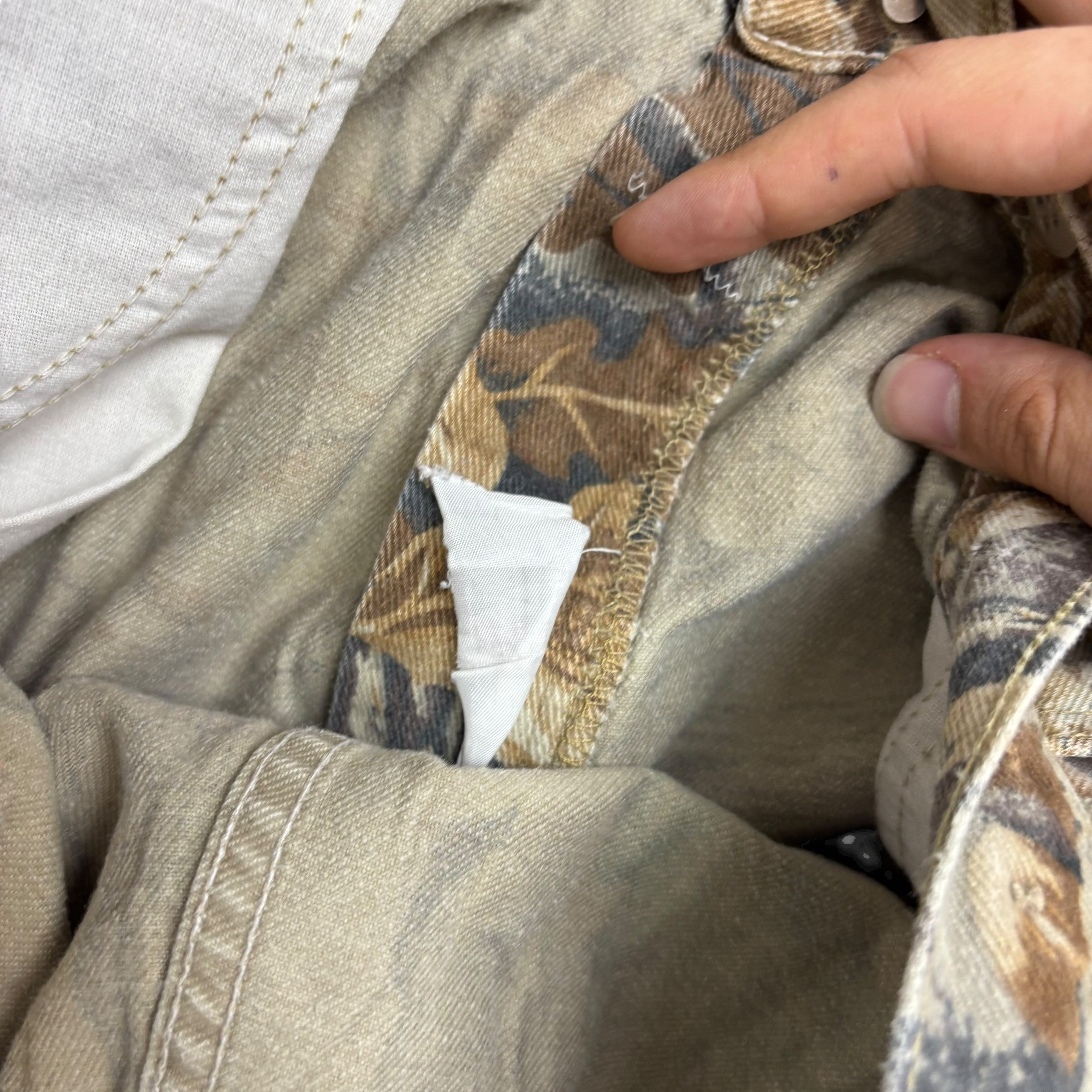 Wrangler RealTree Jeans W40 L30 Mens Vintage Camouflage Relaxed Fit