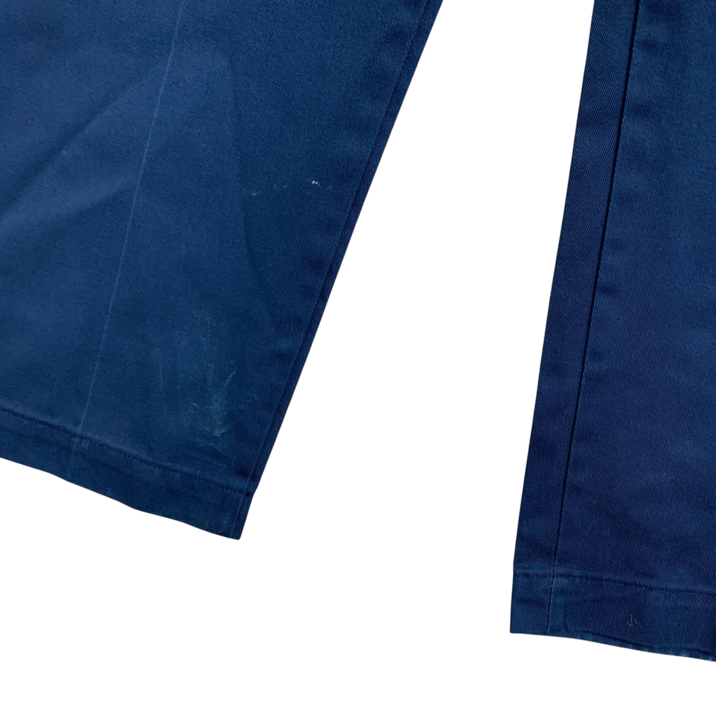 Dickies Trousers W40 L31 Mens Blue Pants Relaxed Straight Fit Workwear