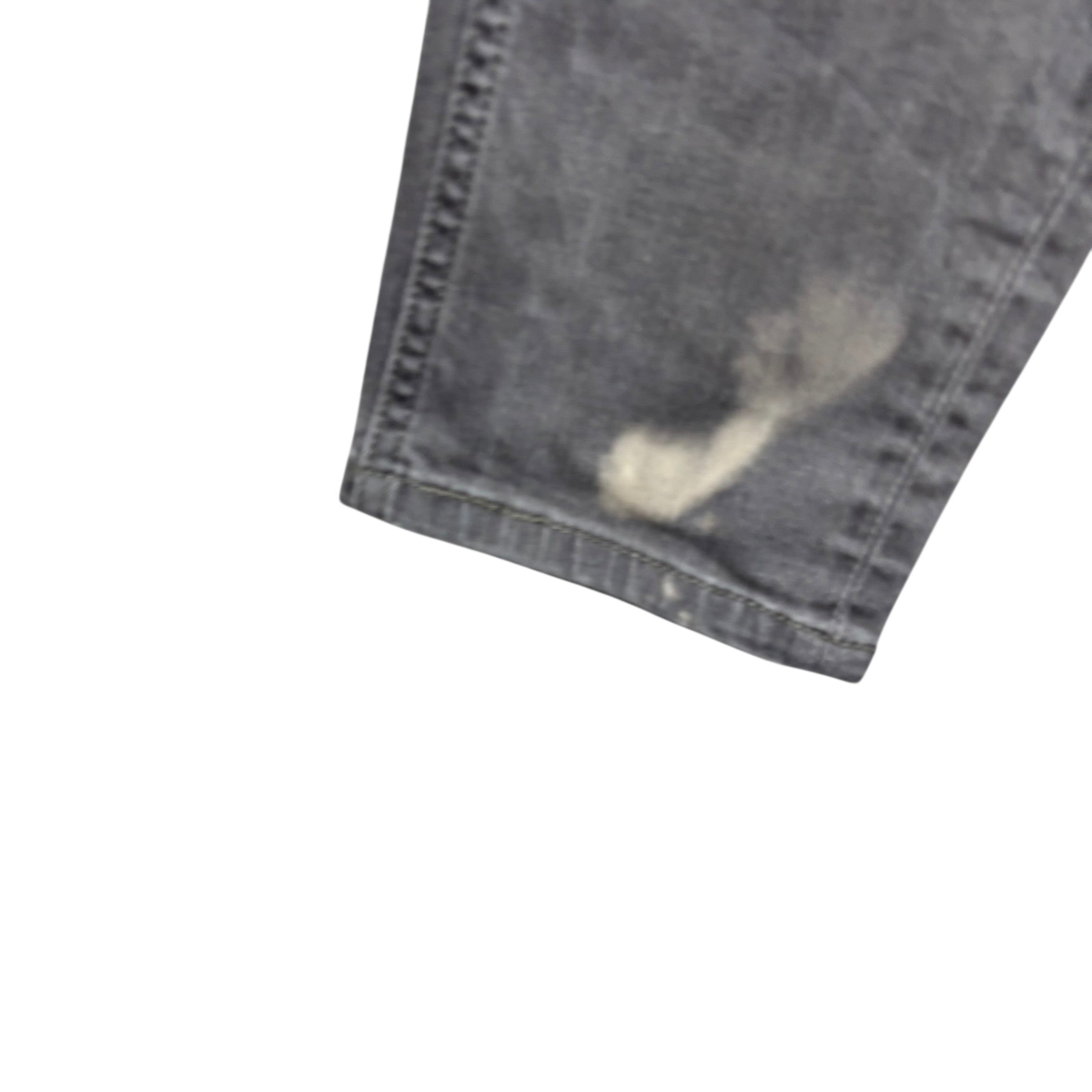 Levis 511 Jeans W28 L32 Mens Grey Slim Fit Stretch Denim (F)