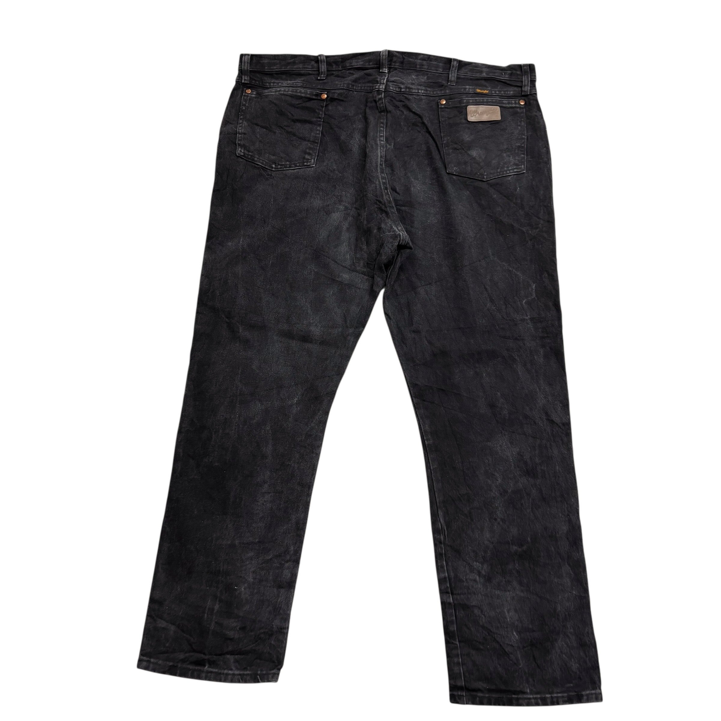 Wrangler Jeans Cowboy Cut W44 L32 Mens Black 13MWZ Original Fit Denim