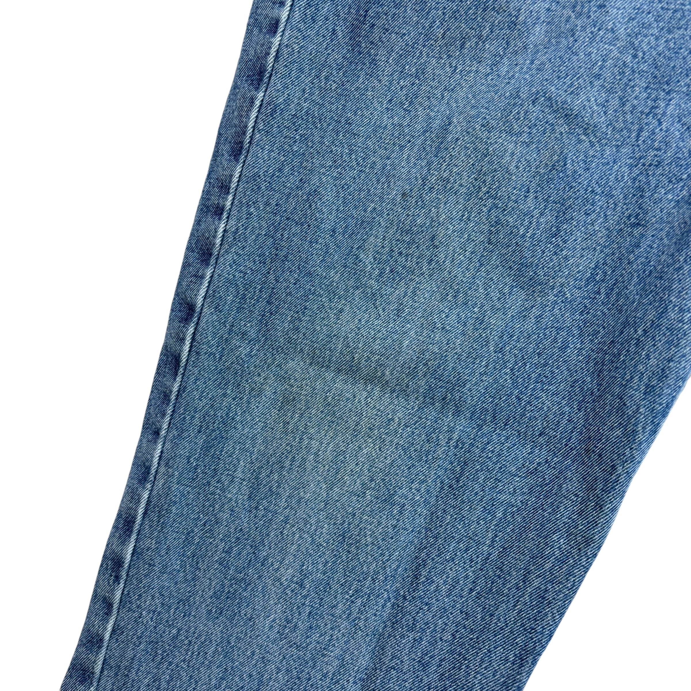 Levis 550 Jeans W34 L32 Mens Mid Blue Baggy Relaxed Straight Fit Denim