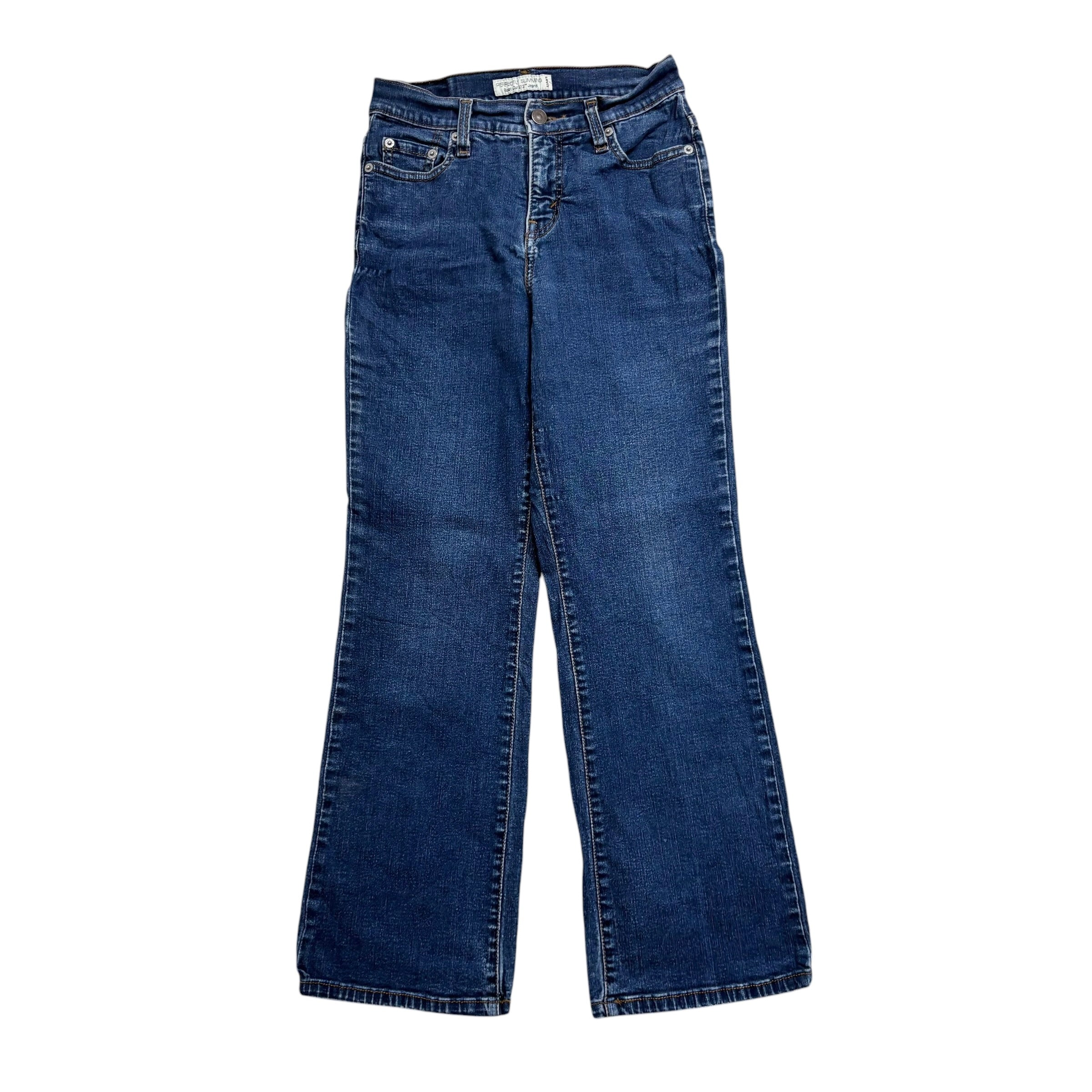 Levis 512 Jeans W25 L27 Womens Dark Blue Bootcut Fit Stretch Denim