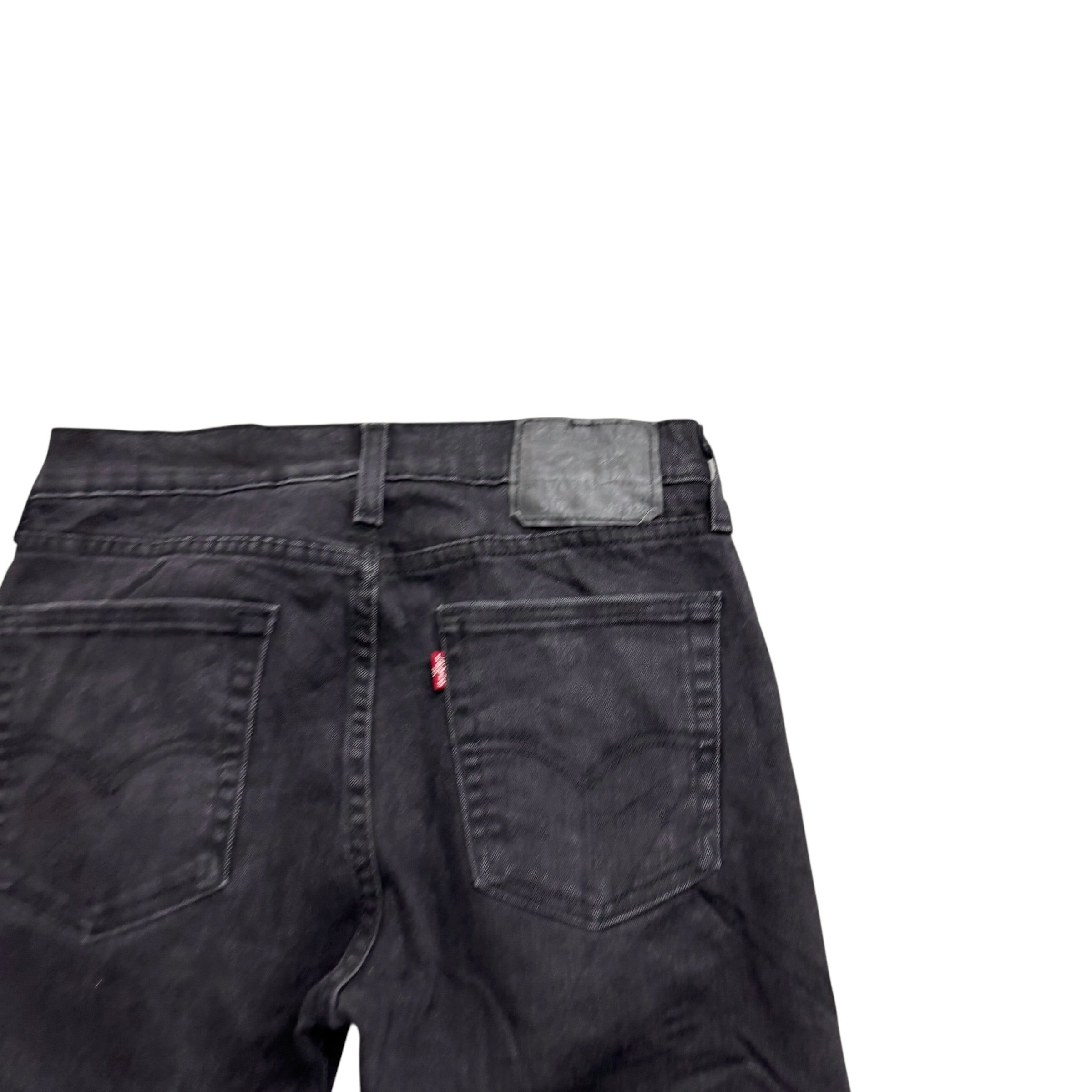 Levis 510 Jeans W28 L29 Mens Black Skinny Fit Stretch Denim