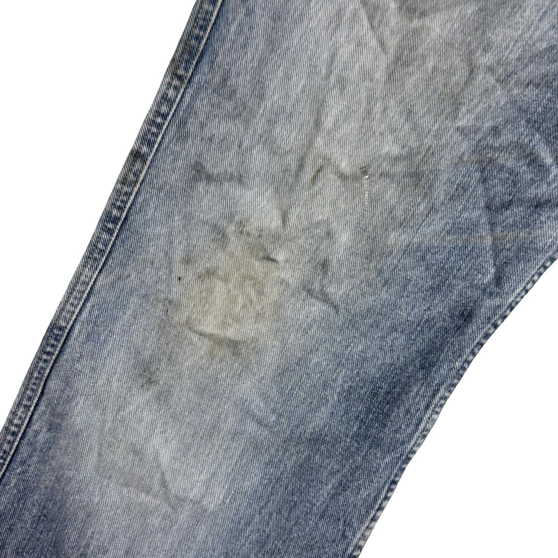 Diesel Ravix Jeans W34 L30 Mens Light Blue Regular Bootcut Fit Denim (F)