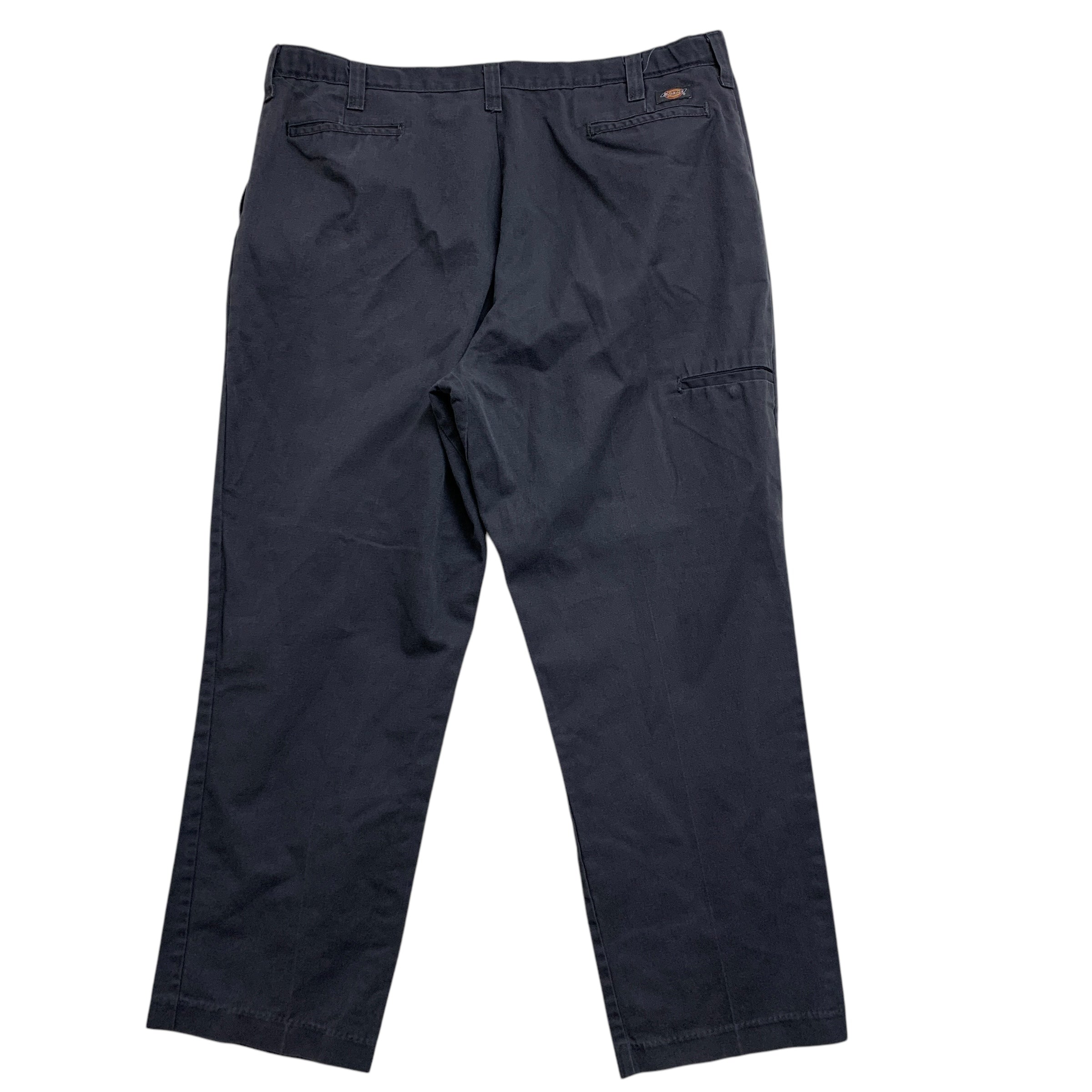 Dickies Trousers W42 L31 Mens Blue Pants Relaxed Straight Fit Workwear