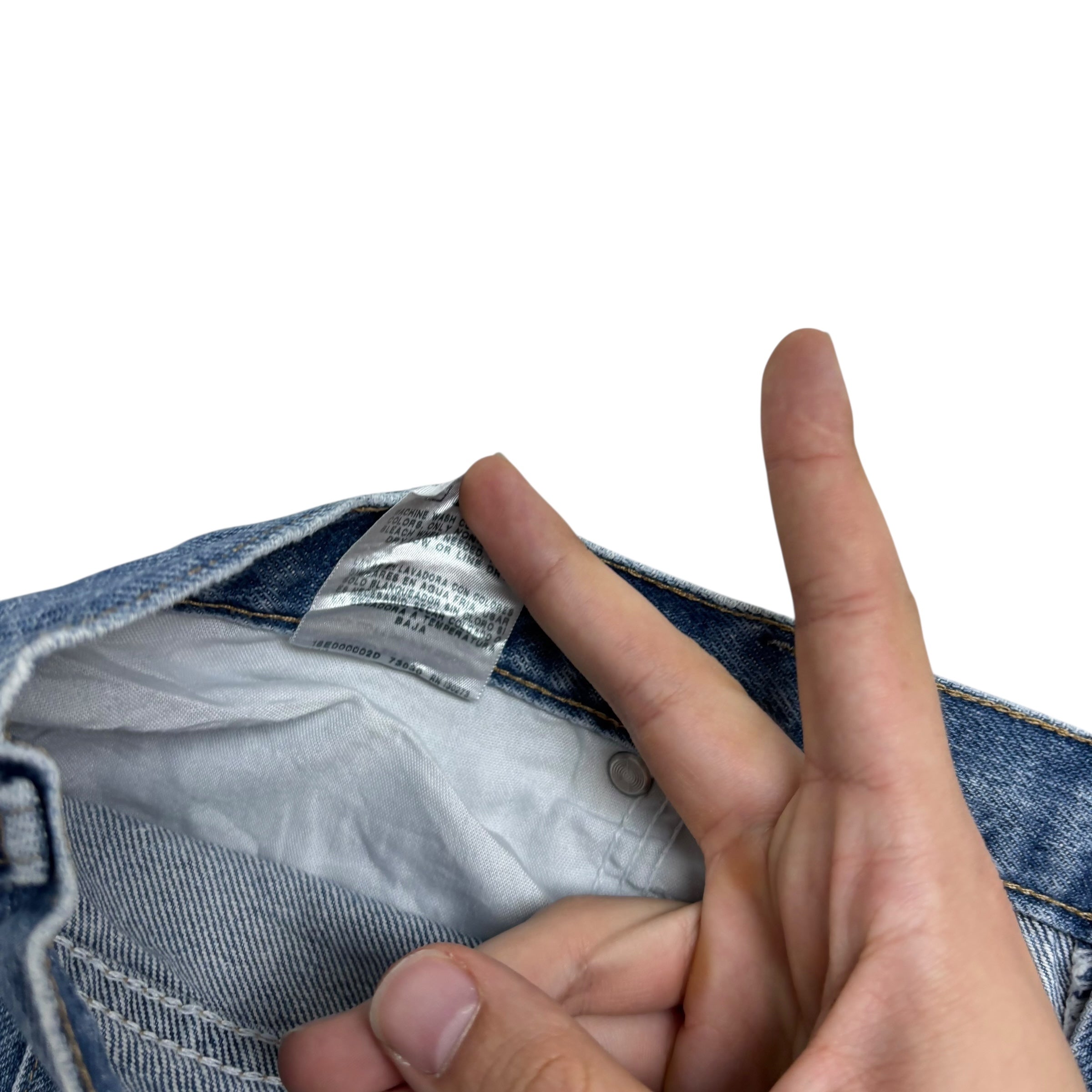 Wrangler Jeans W42 L30 Mens Light Blue Regular Straight Fit Denim