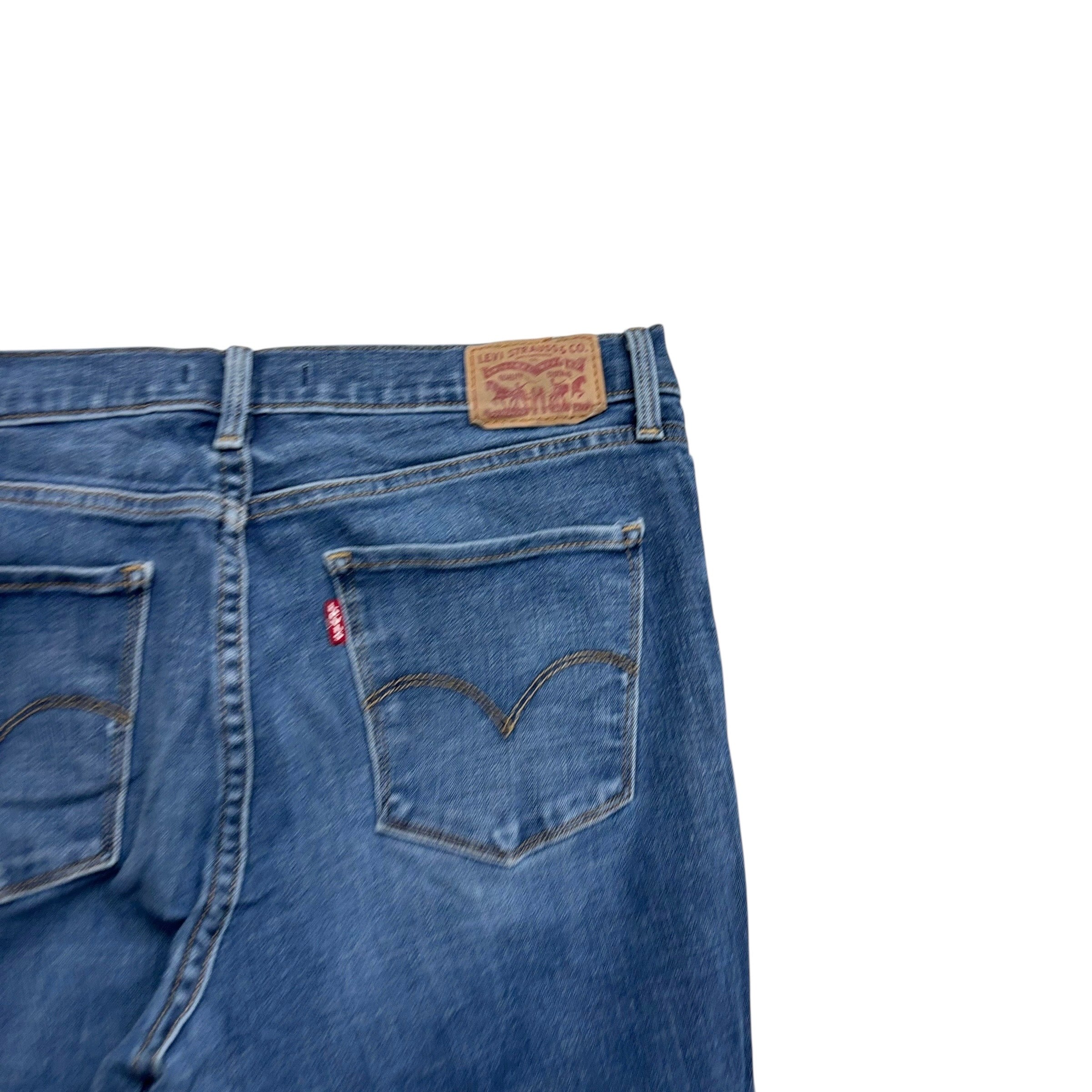 Levis 311 Jeans W30 L25 Womens Shaping Skinny Fit Mid Blue Stretch Denim