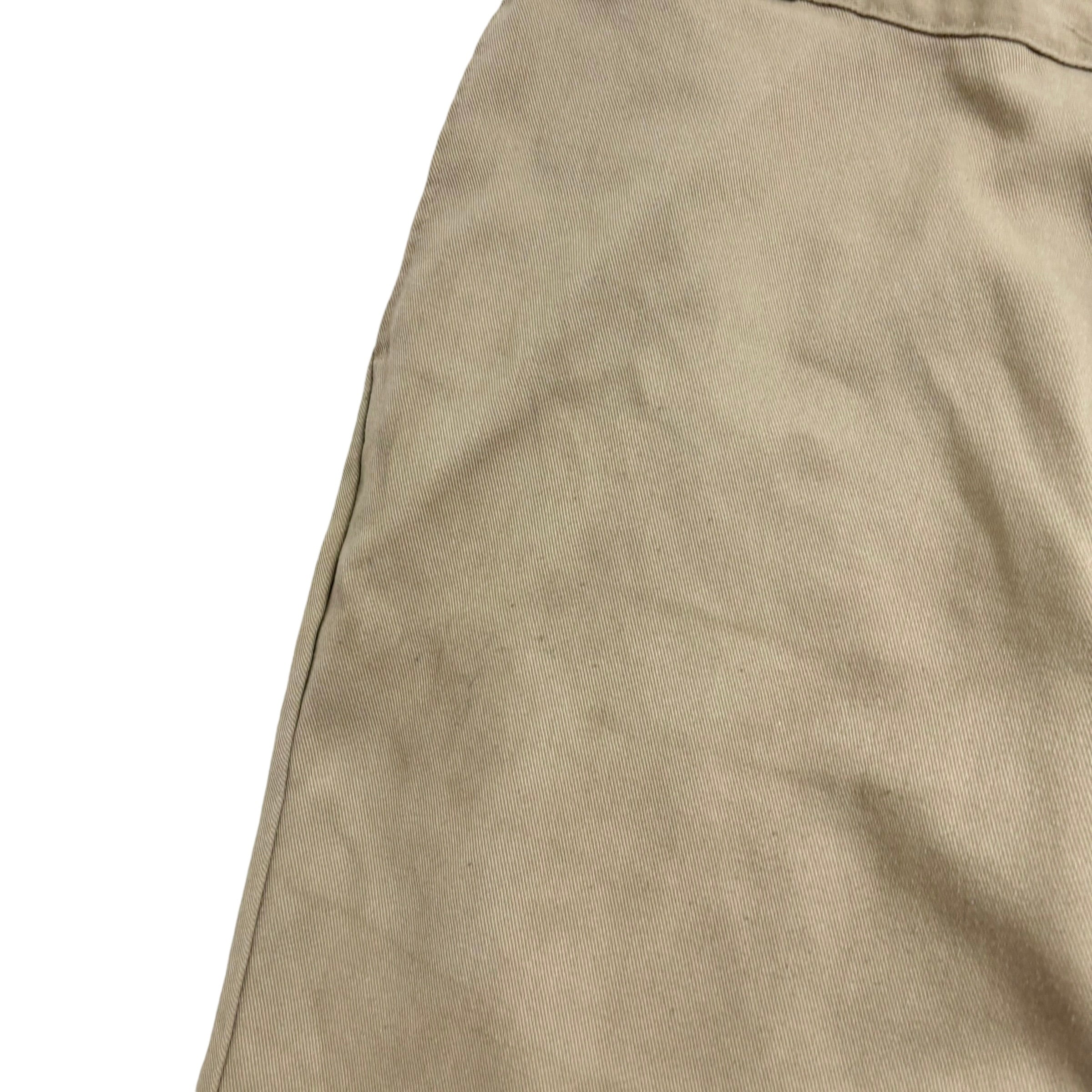 Dickies 874 Trousers W42 L30 Mens Beige Pants Original Straight Fit Workwear