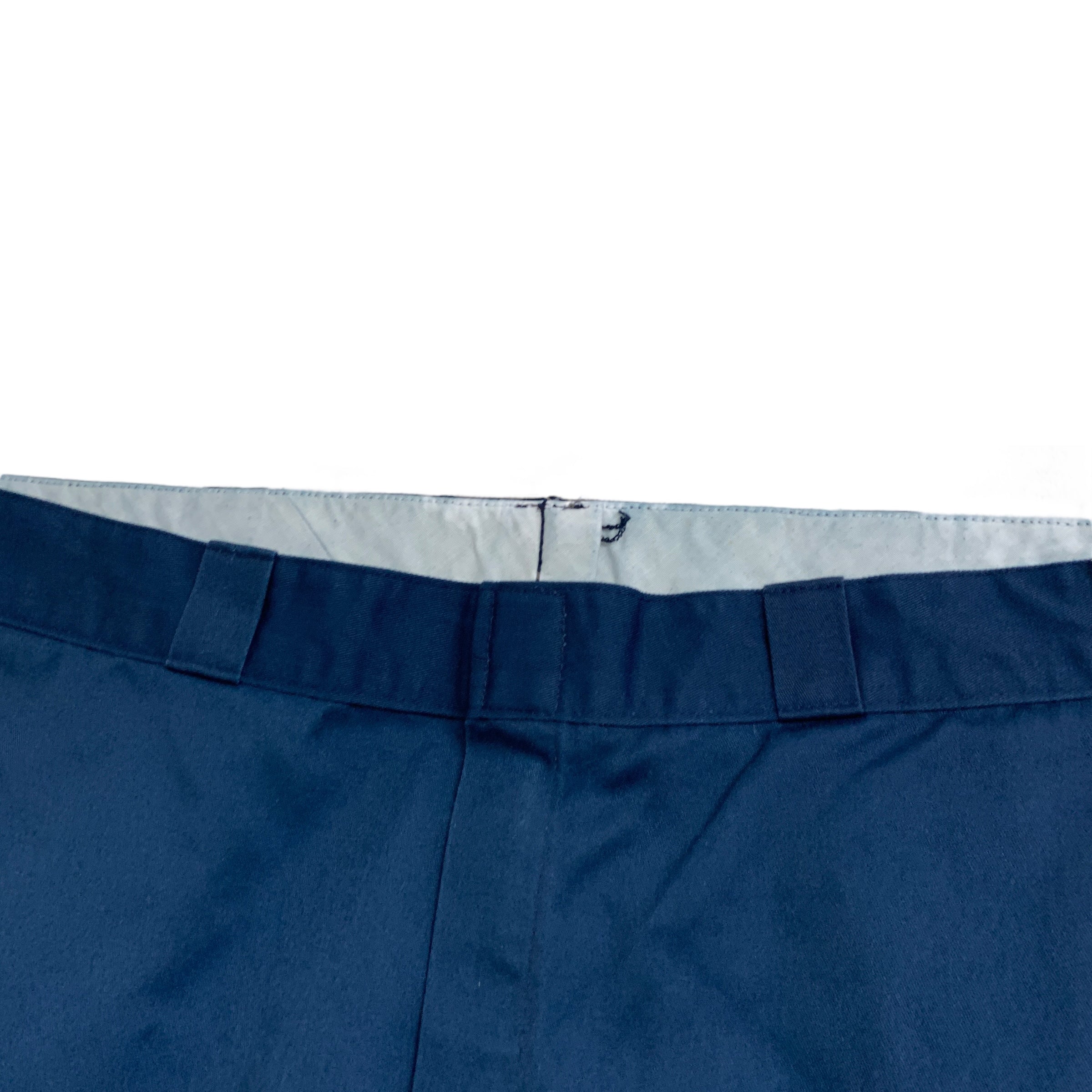 Dickies Trousers W40 L31 Mens Blue Pants Relaxed Straight Fit Workwear