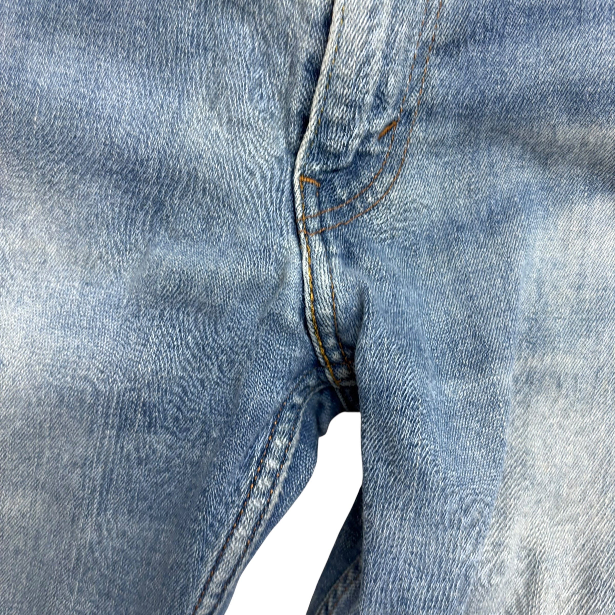 Levis 511 Jeans W30 L32 Mens Mid Blue Slim Fit Stretch Denim