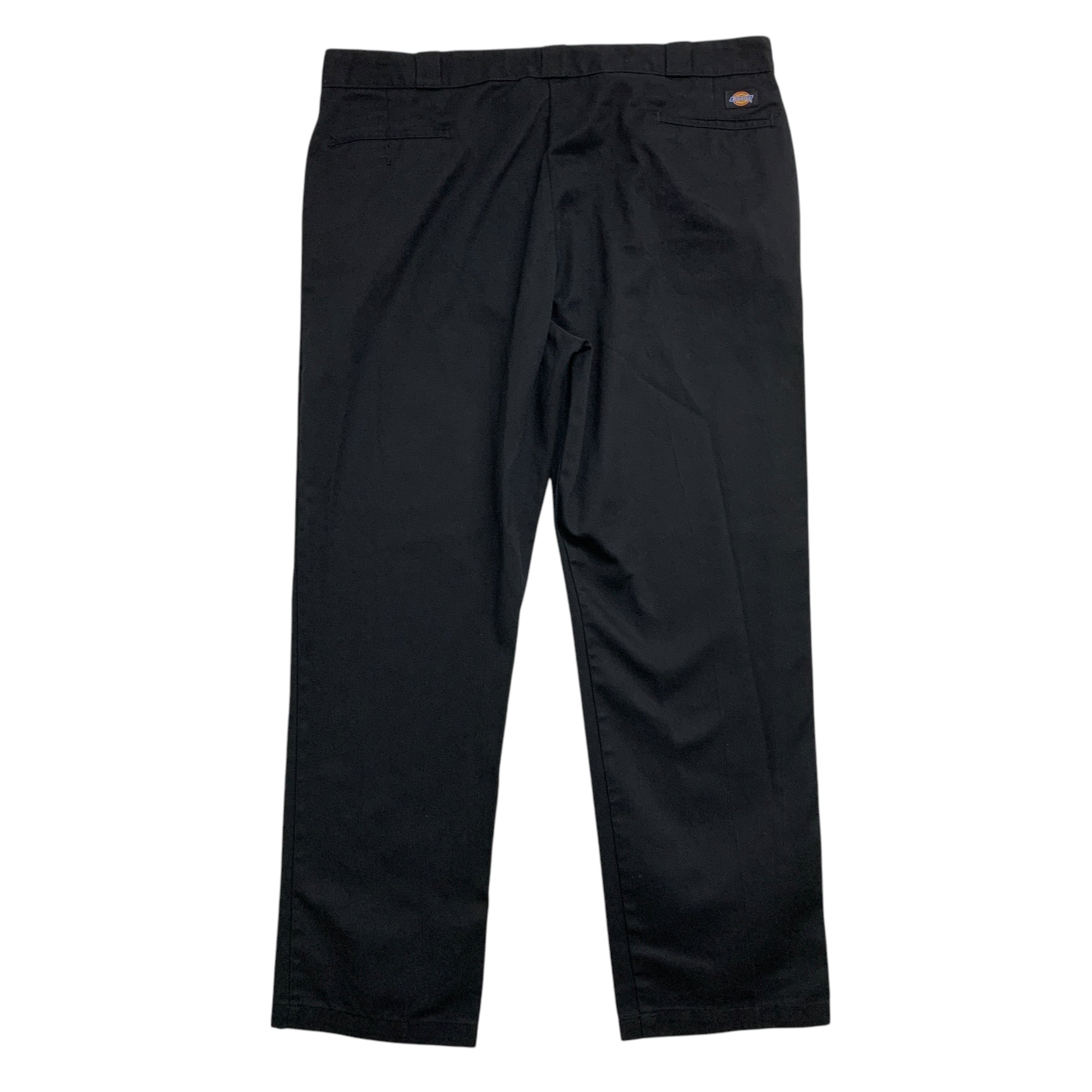 Dickies 874 Trousers W44 L32 Mens Black Pants Original Straight Fit Workwear