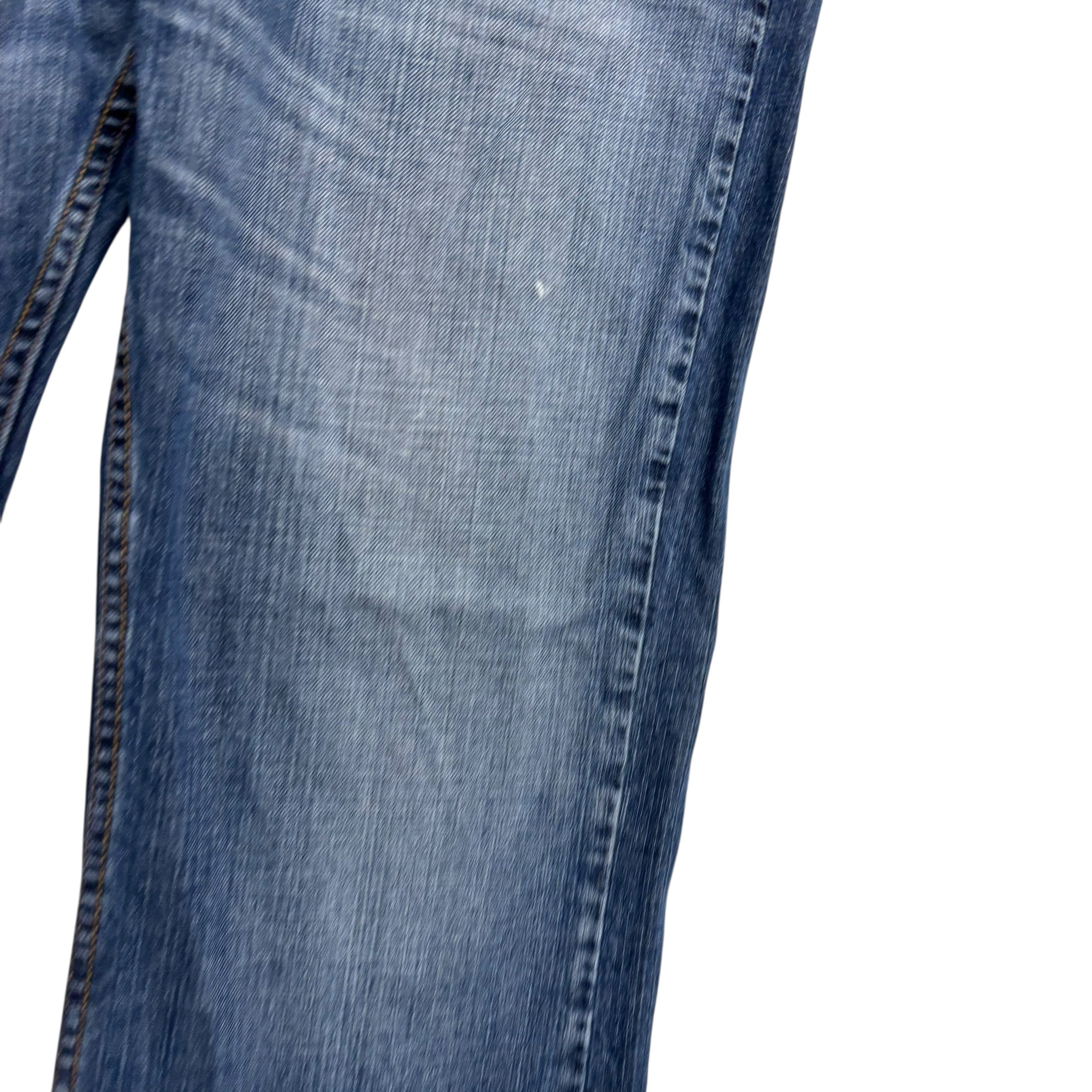 Levis 527 Jeans W38 L32 Mens Mid Blue Regular Bootcut Fit Vintage Denim (F)