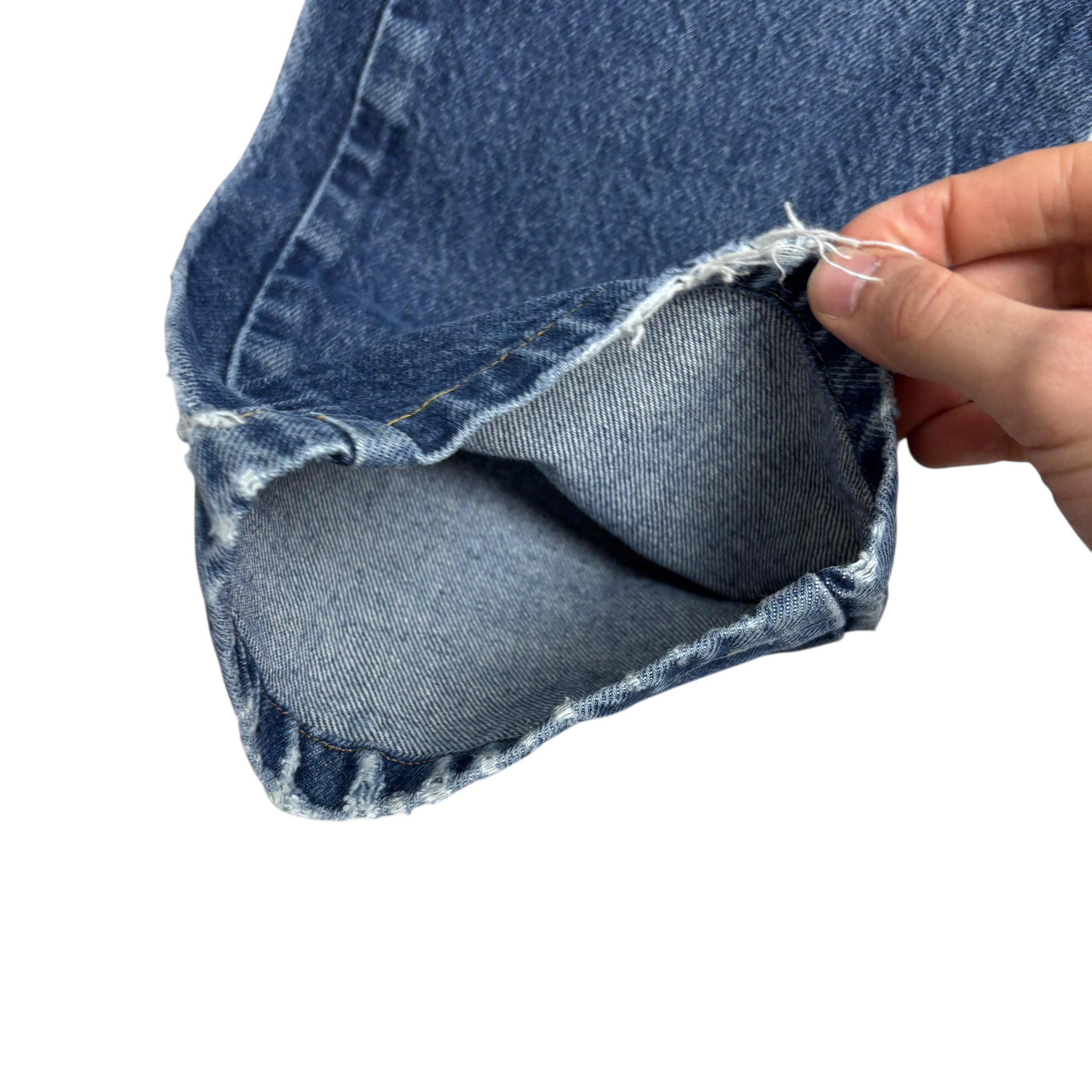 Levis 517 Jeans W30 L30 Mens Mid Blue Regular Bootcut Fit Vintage Denim (F)