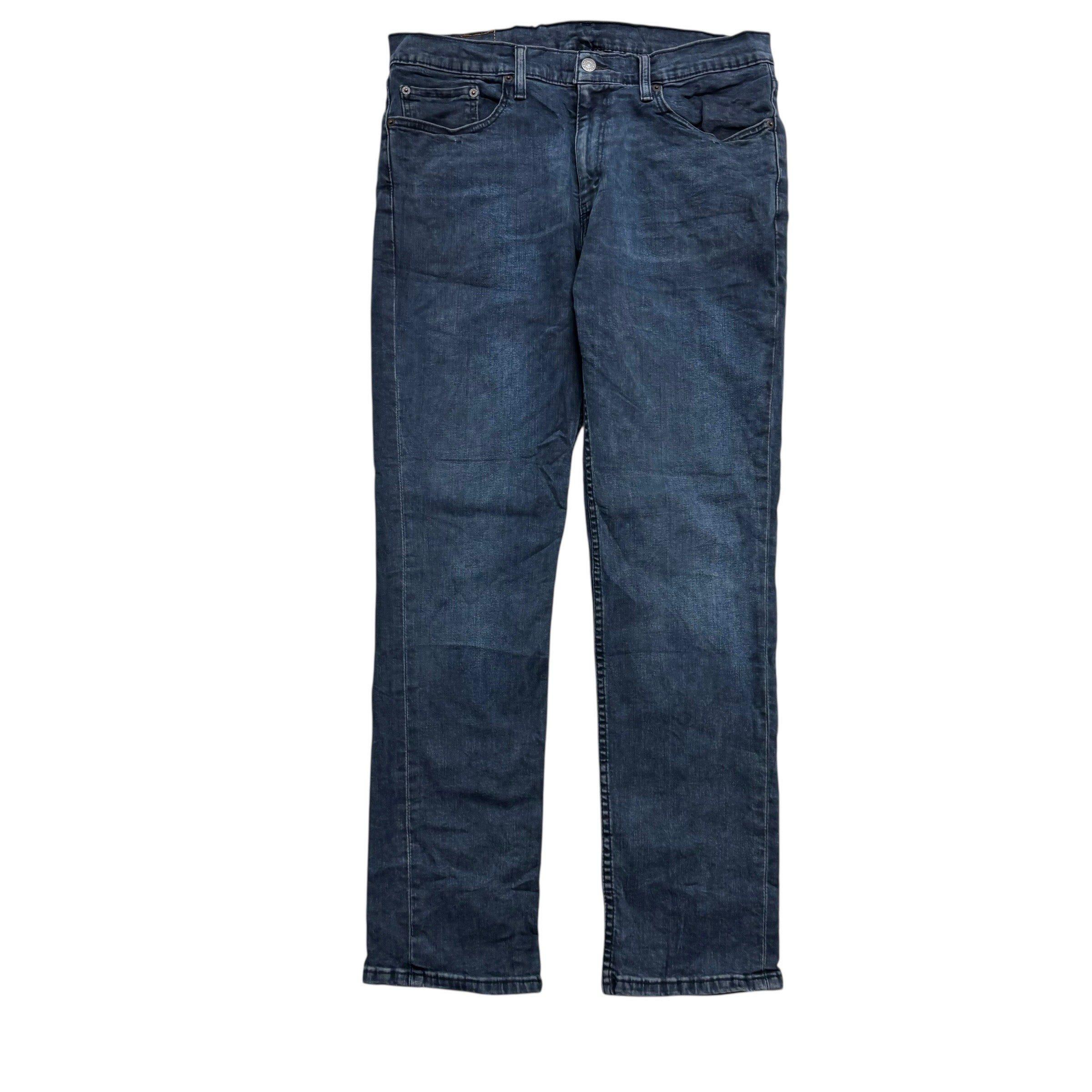 Levis 511 Jeans W36 L32 Mens Navy Blue Slim Fit Stretch Denim (E)