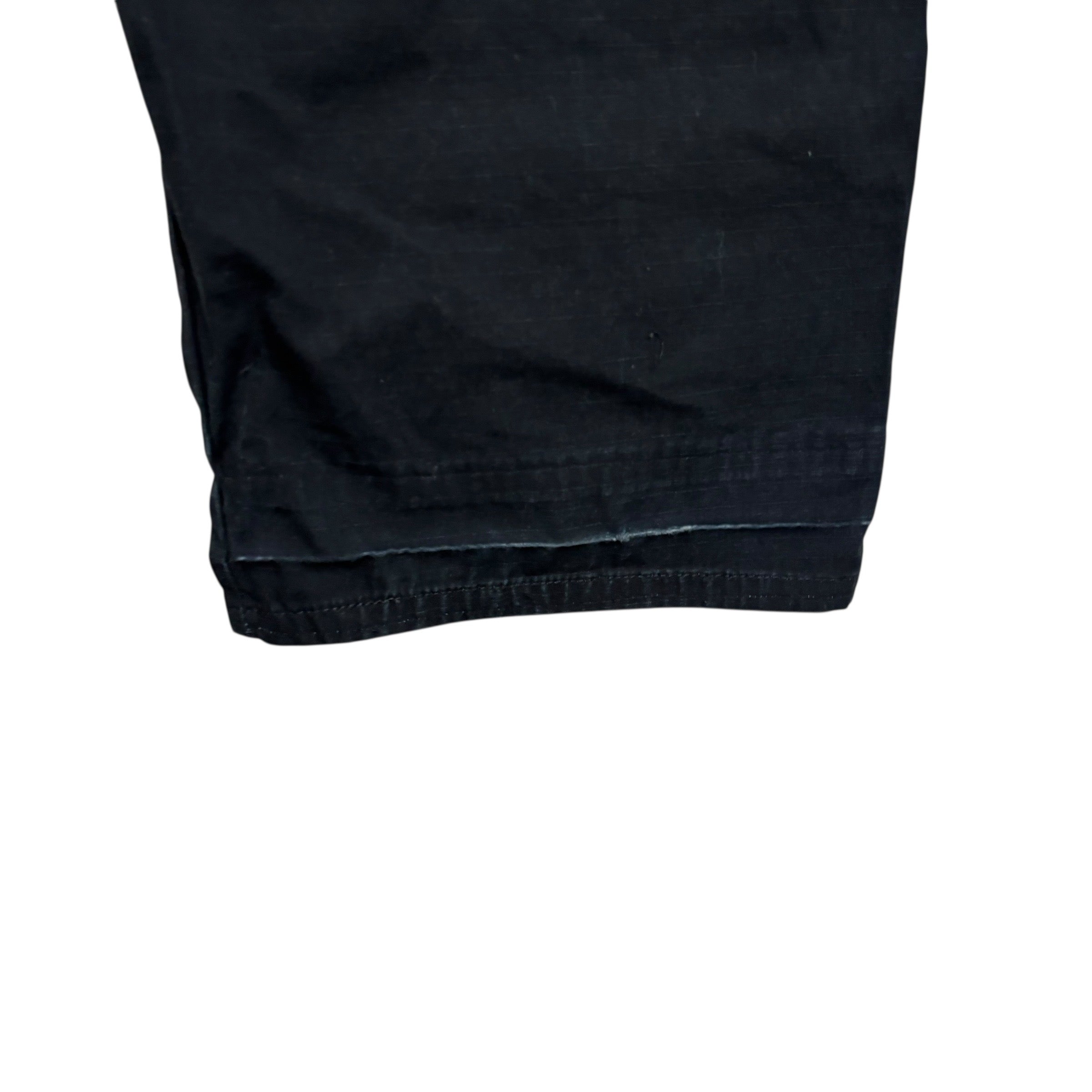 Wrangler Cargo Pants W52 L30 Mens Black Relaxed Straight Fit Trousers