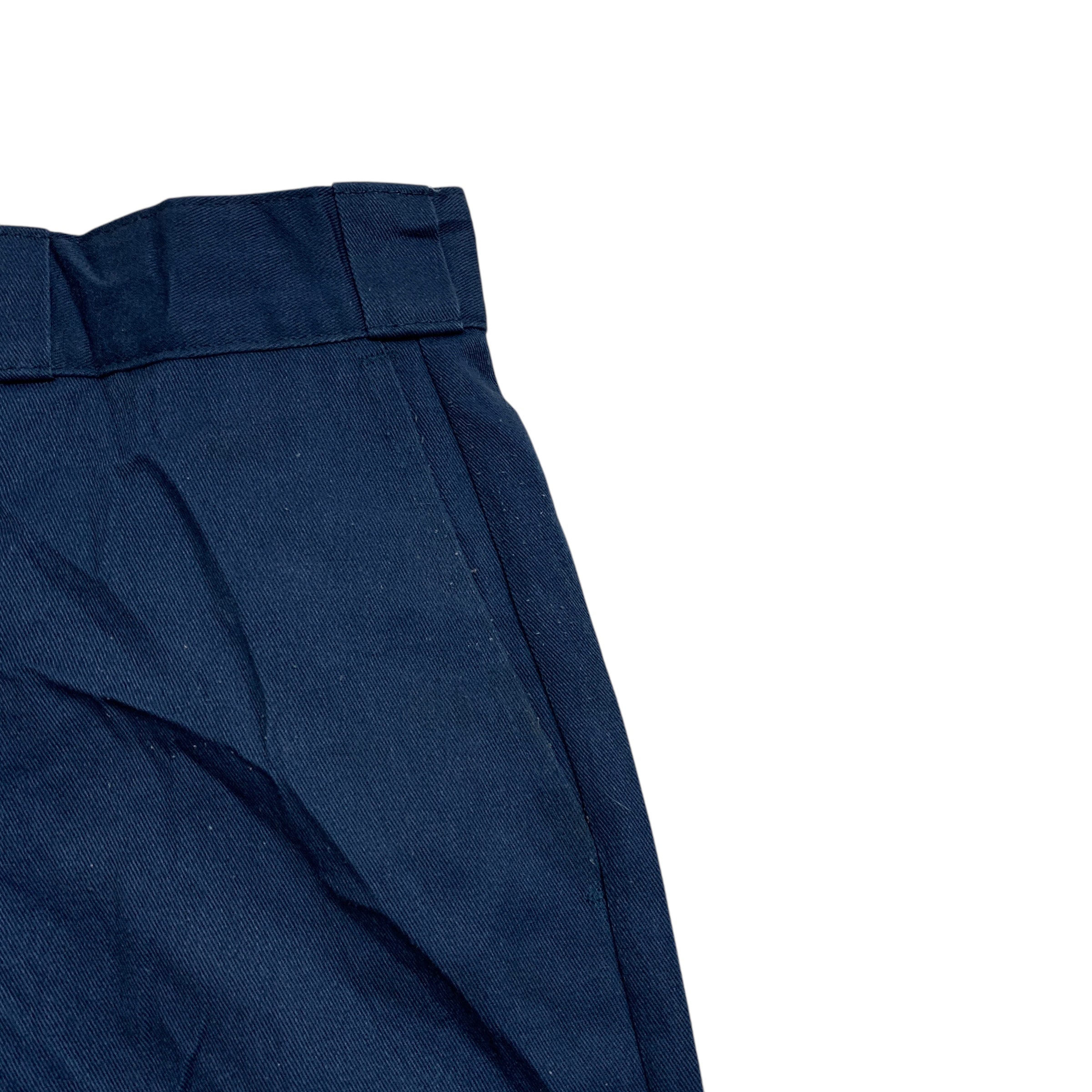 Dickies 874 Trousers W42 L30 Mens Blue Pants Original Straight Fit Workwear