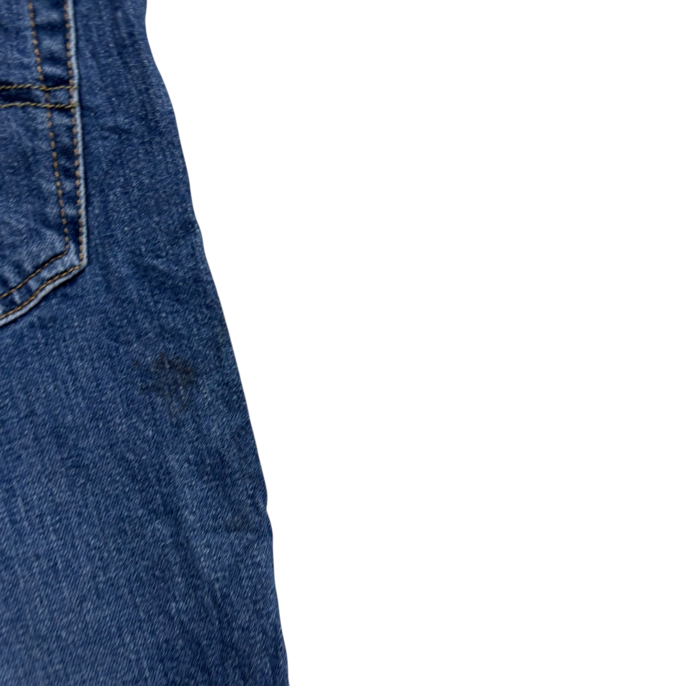 Levis 514 Jeans W29 L30 Mens Mid Blue Regular Straight Fit Stretch Denim (F)