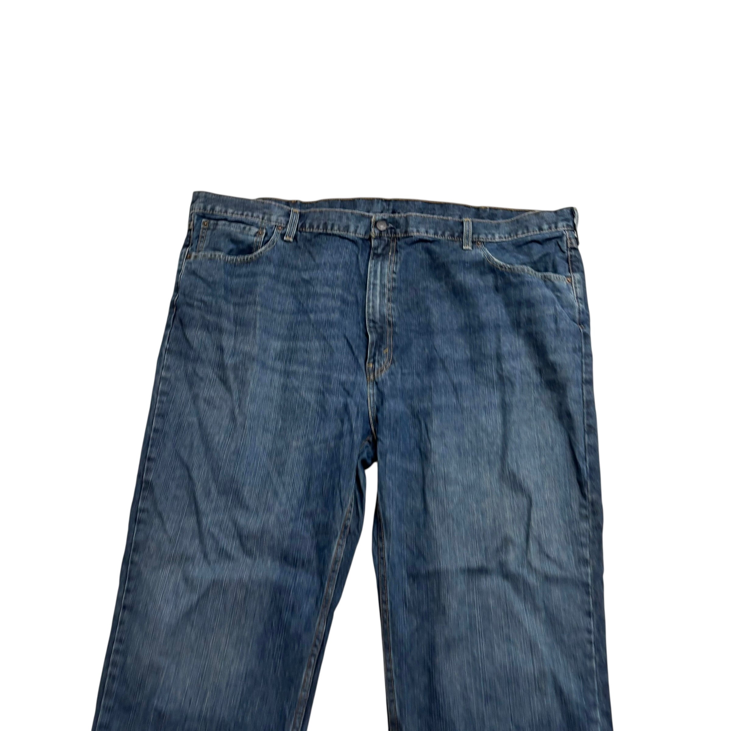 Levis 559 Jeans W50 L30 Mens Dark Blue Baggy Relaxed Straight Fit Denim (E)