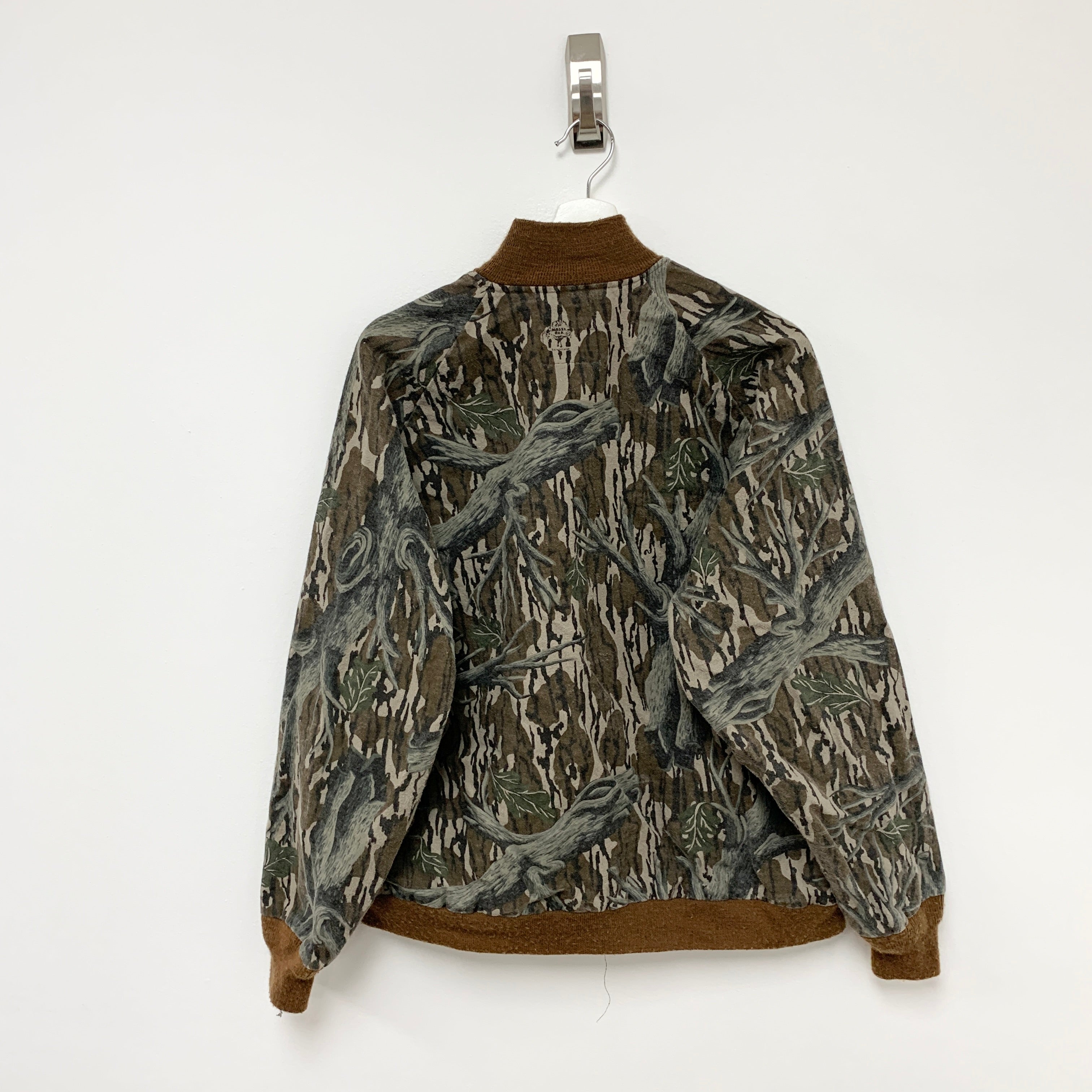 Vintage Realtree Bomber Jacket Medium Hunting Camo USA