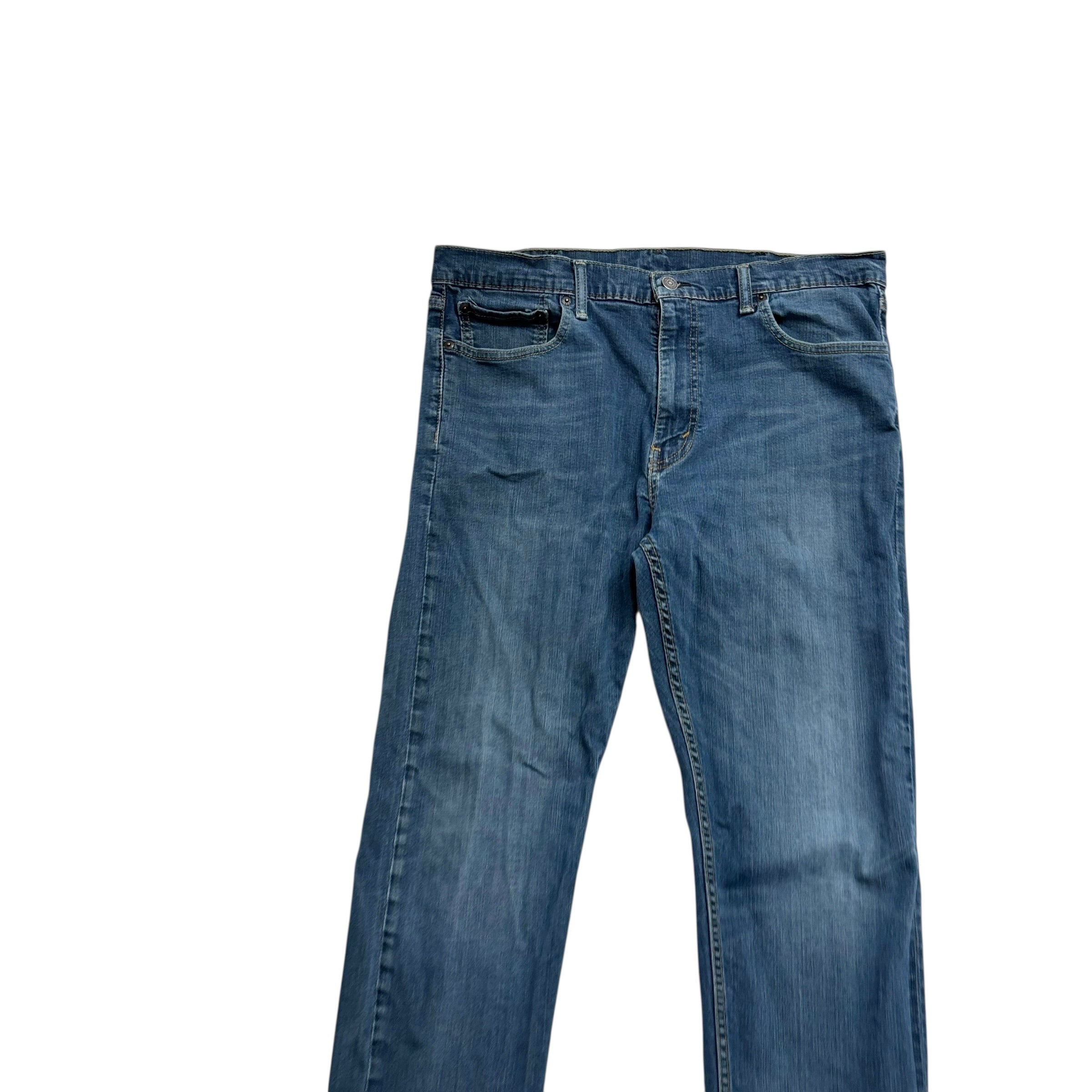 Levis 502 Jeans W36 L27 Mens Blue Regular Tapered Fit Stretch Denim
