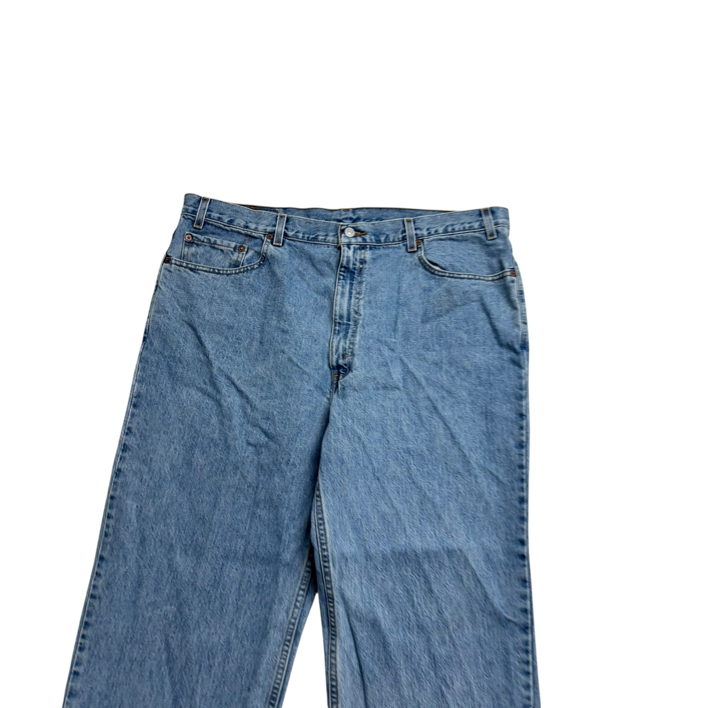 Levis 560 Jeans W40 L30 Mens Light Blue Baggy Relaxed Comfort Fit Vintage Denim