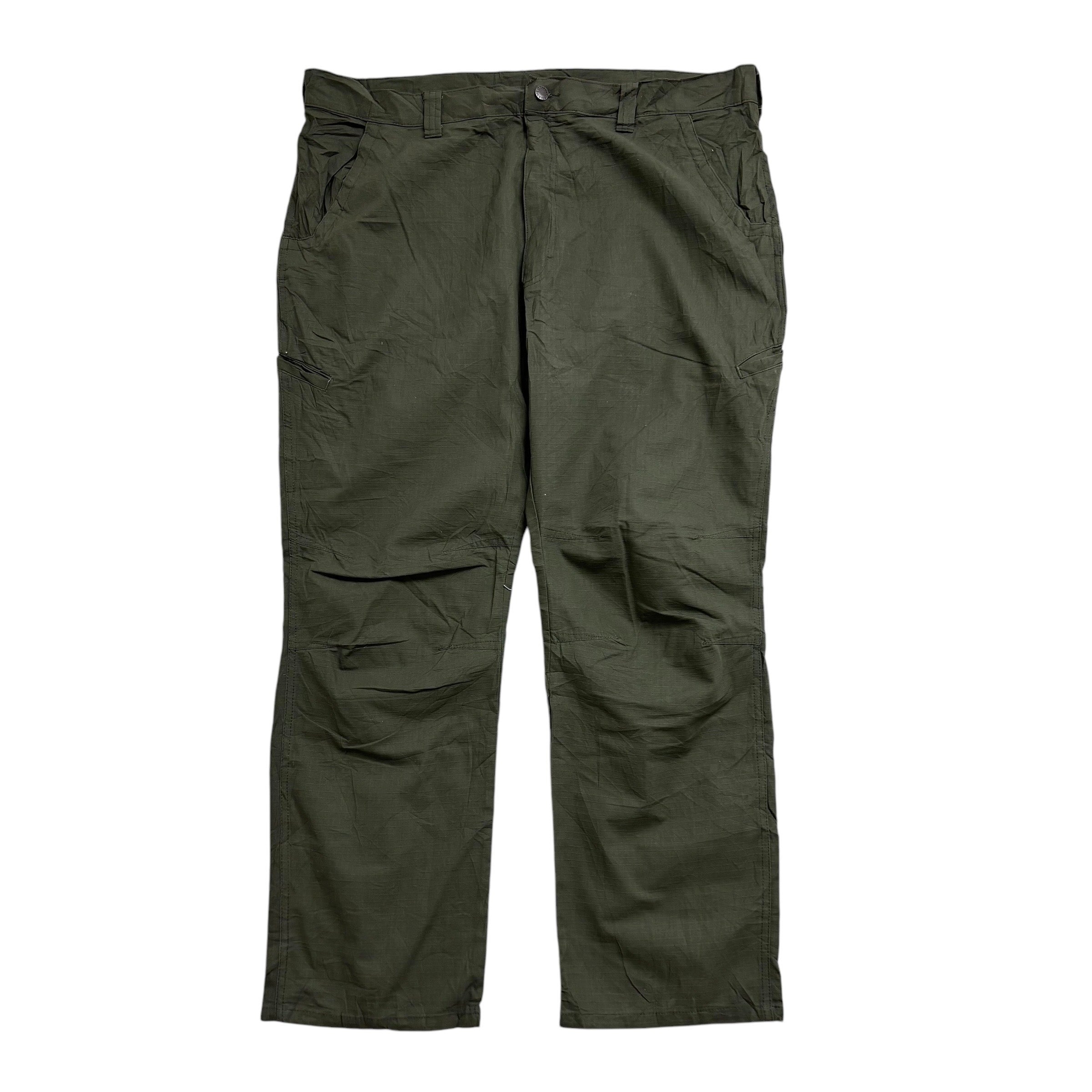 Dickies Carpenter Pants W40 L30 Mens Green Relaxed Straight Trousers Jeans (E)
