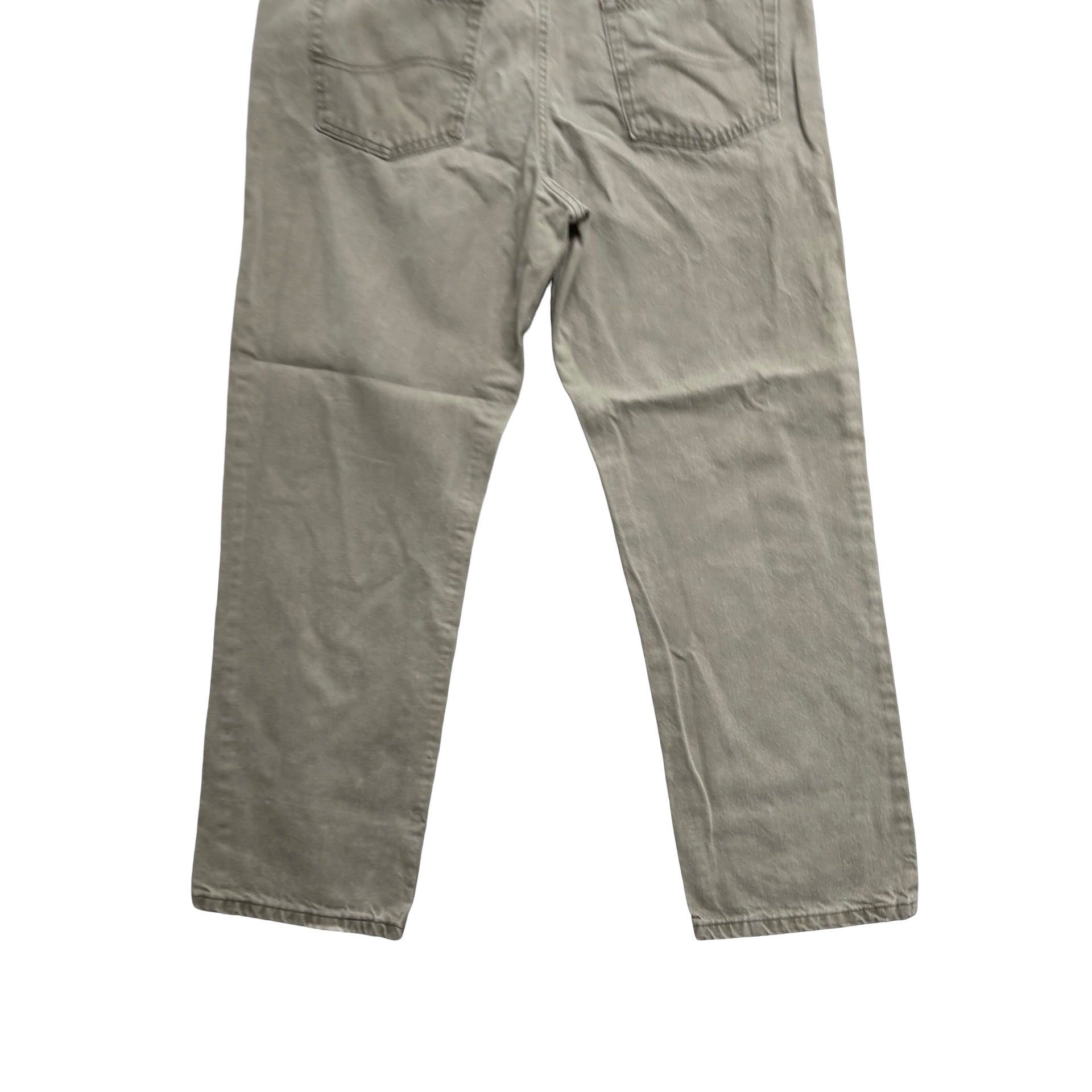 Lee Jeans W40 L30 Mens Beige Brown Regular Straight Fit Vintage Denim