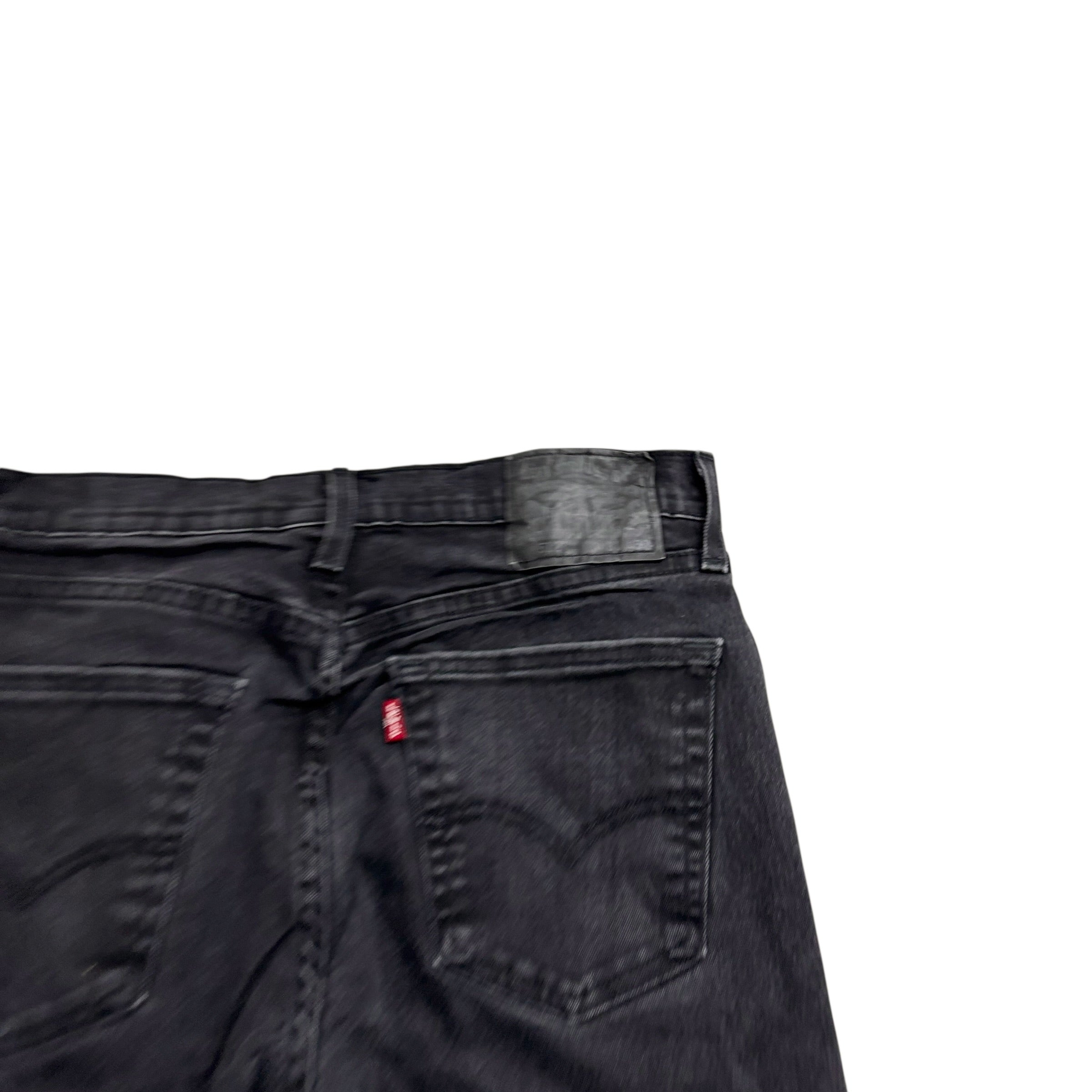 Levis 512 Jeans W30 L31 Mens Black Slim Tapered Fit Stretch Denim