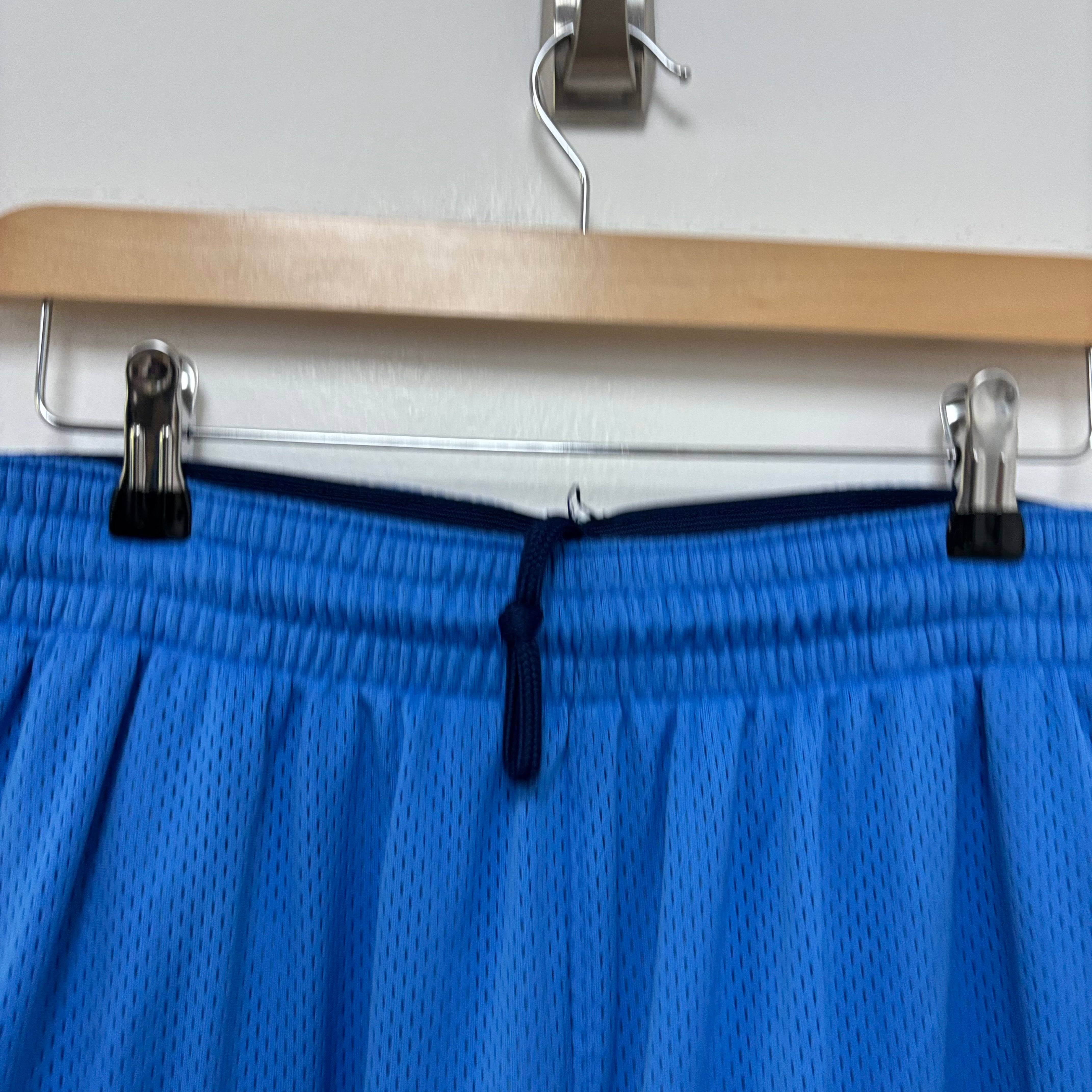 Nike Shorts Mens Large Blue Dri Fit Running Sports Gym Athletic Pockets (E)