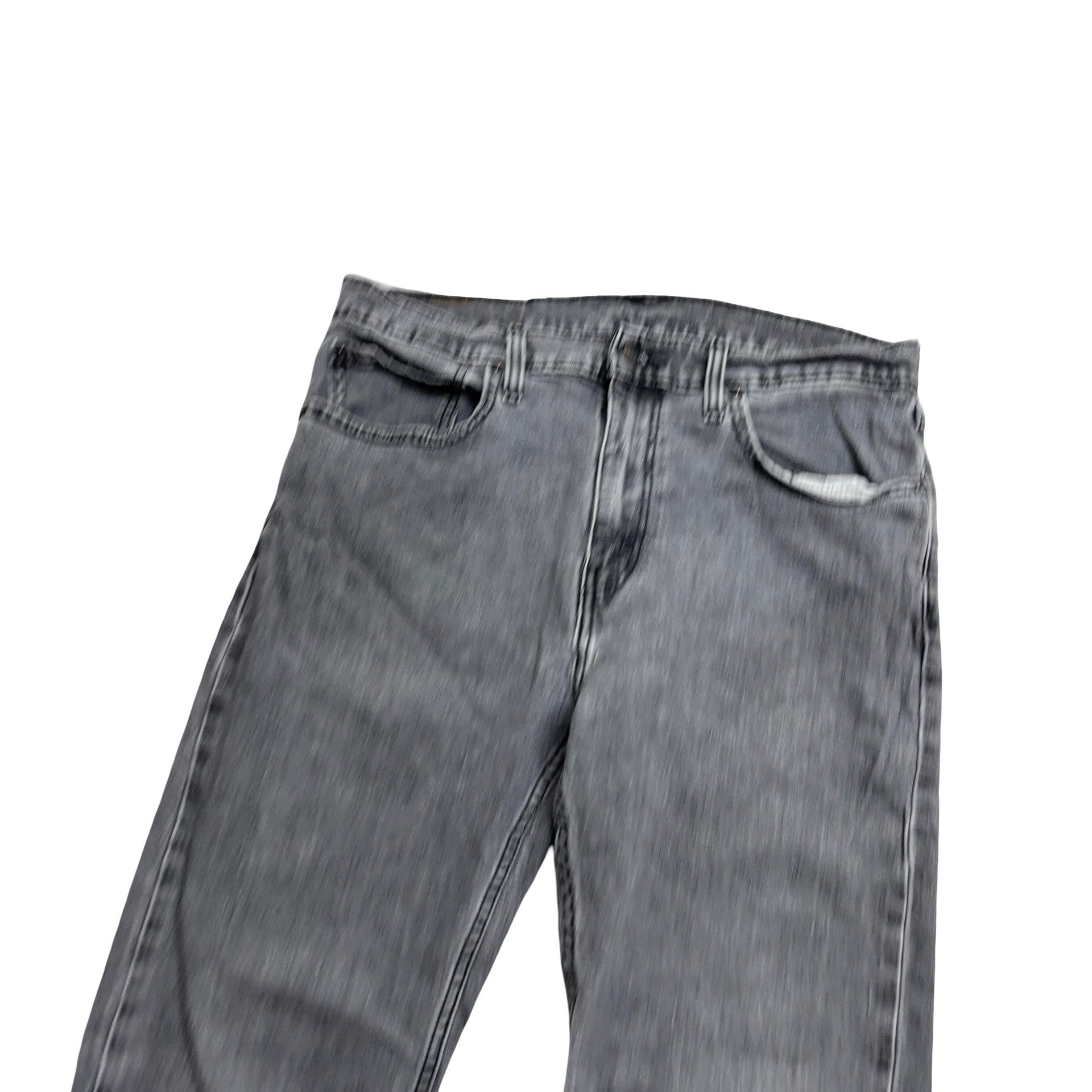 Levis 512 Lo-Ball Jeans W36 L33 Mens Grey Slim Tapered Fit Stretch Denim