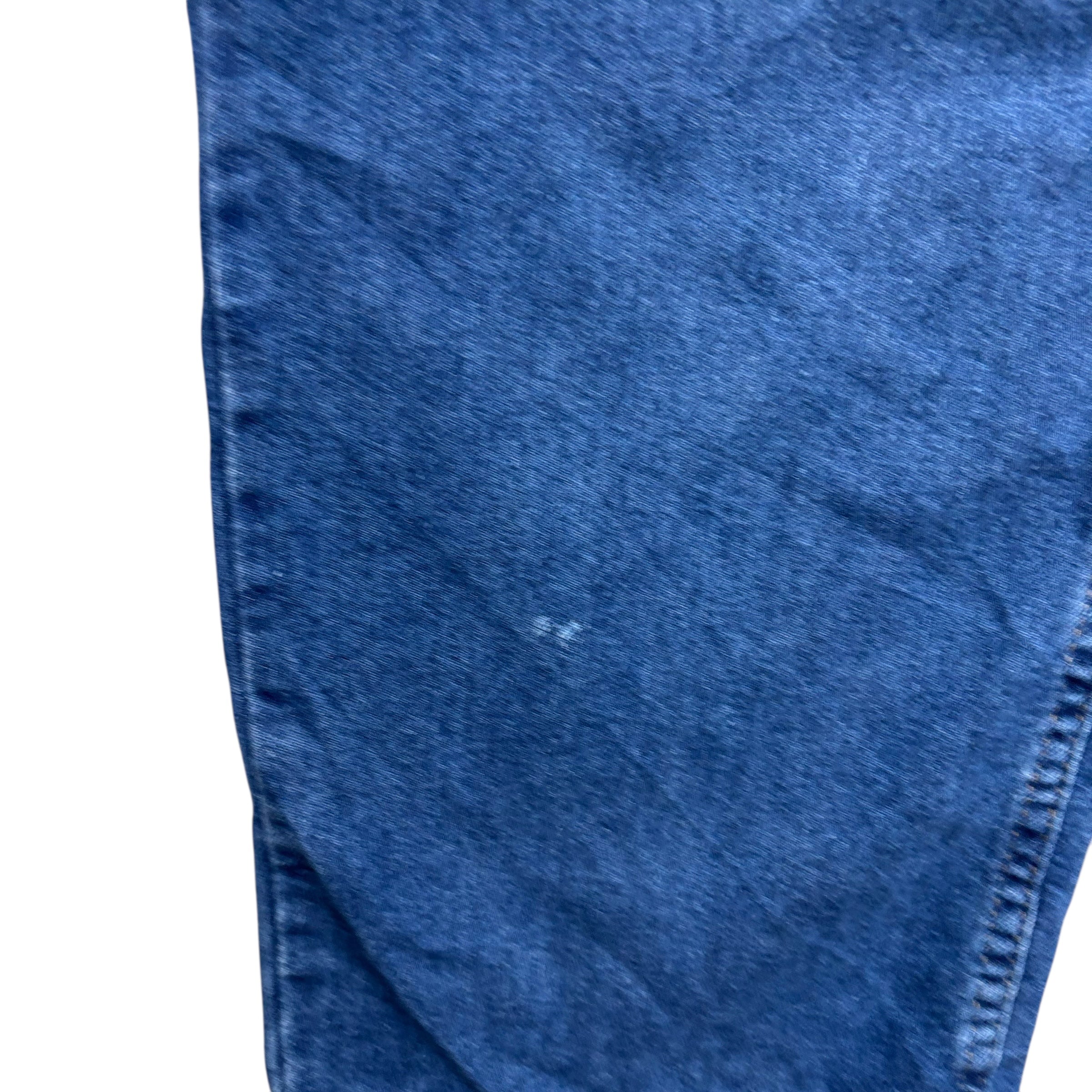 Wrangler Jeans W42 L28 Mens Mid Blue Regular Straight Fit Denim