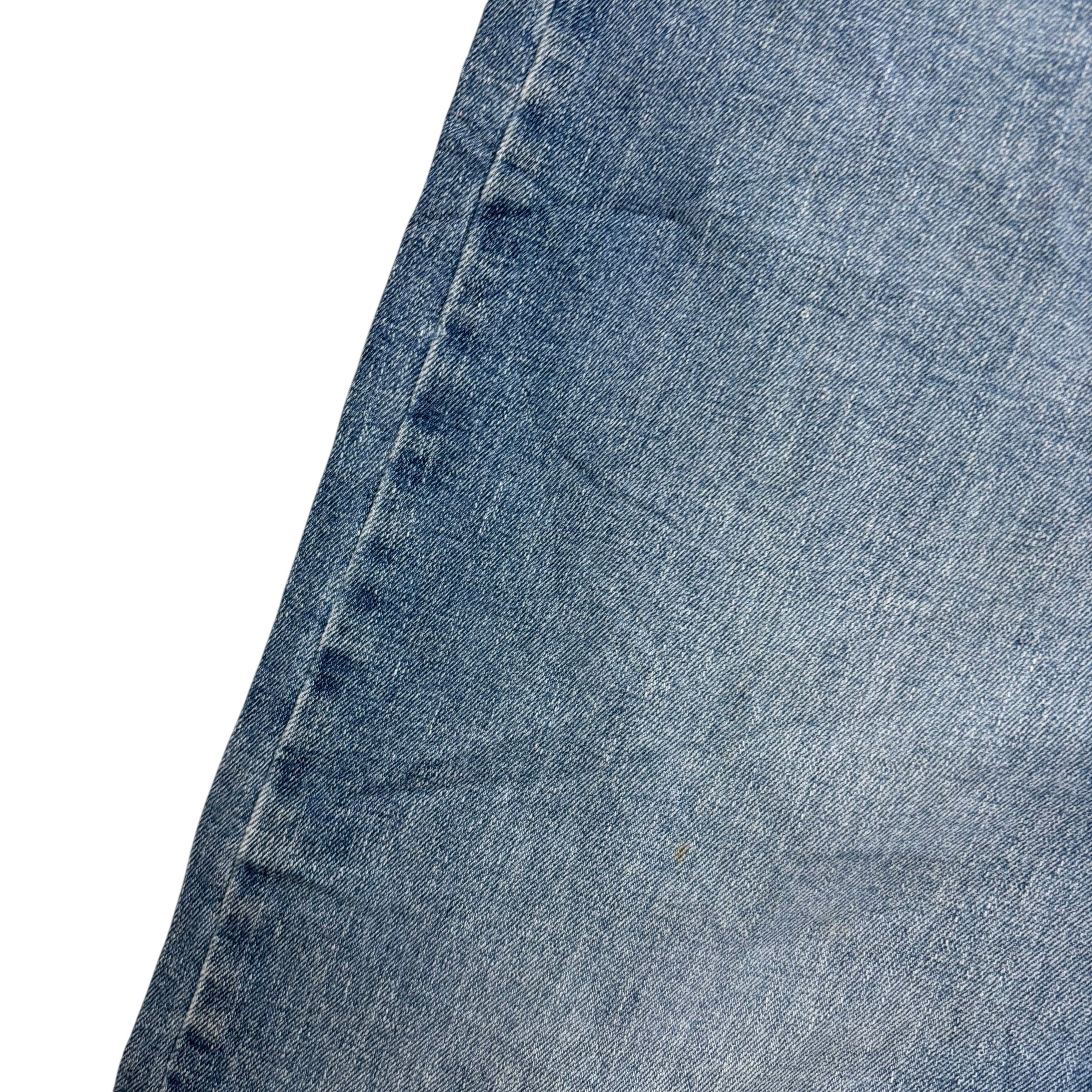 Wrangler Jeans W40 L30 Mens Light Blue Athletic Tapered Fit Stretch Denim