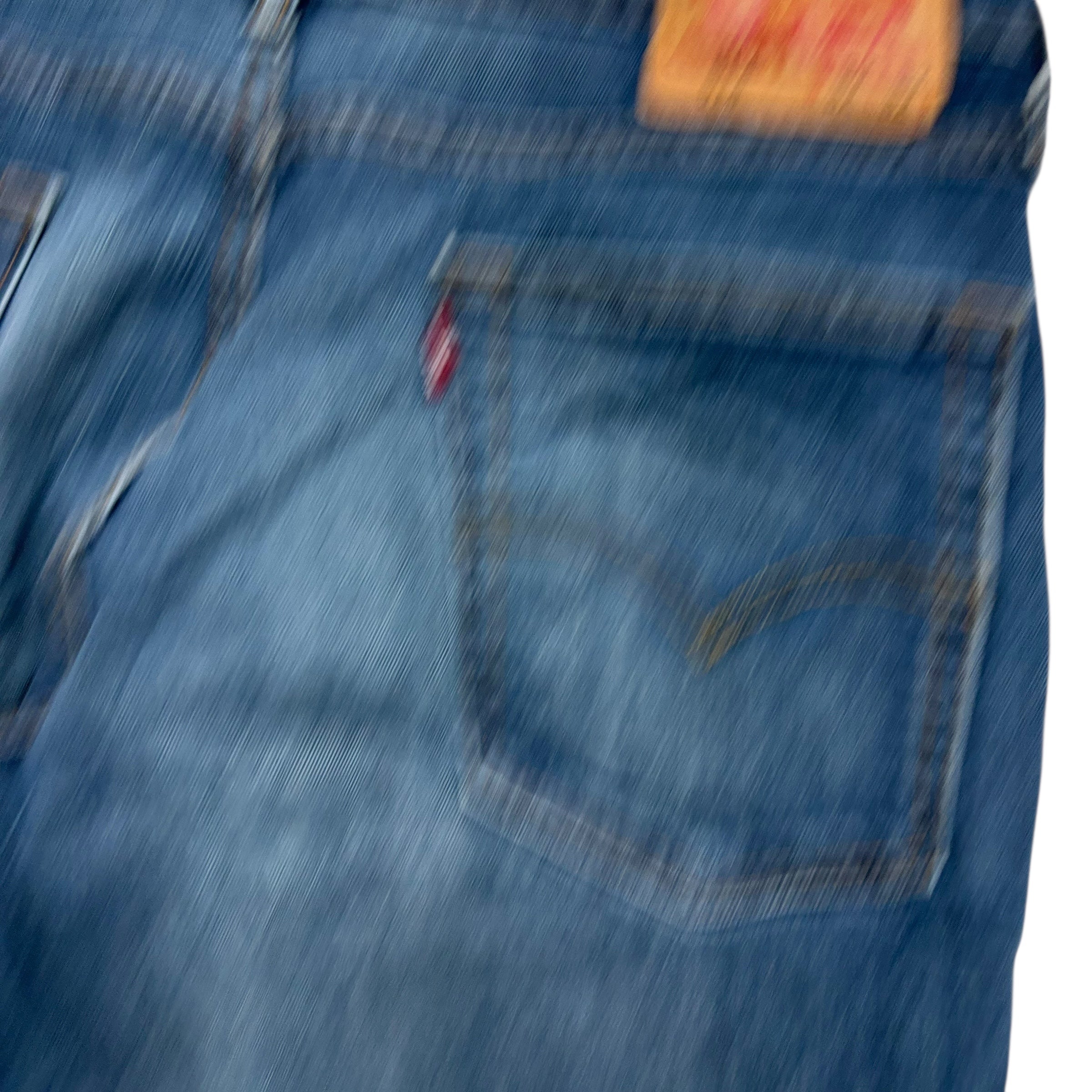 Levis 514 Jeans W32 L32 Mens Dark Blue Regular Straight Fit Stretch Denim