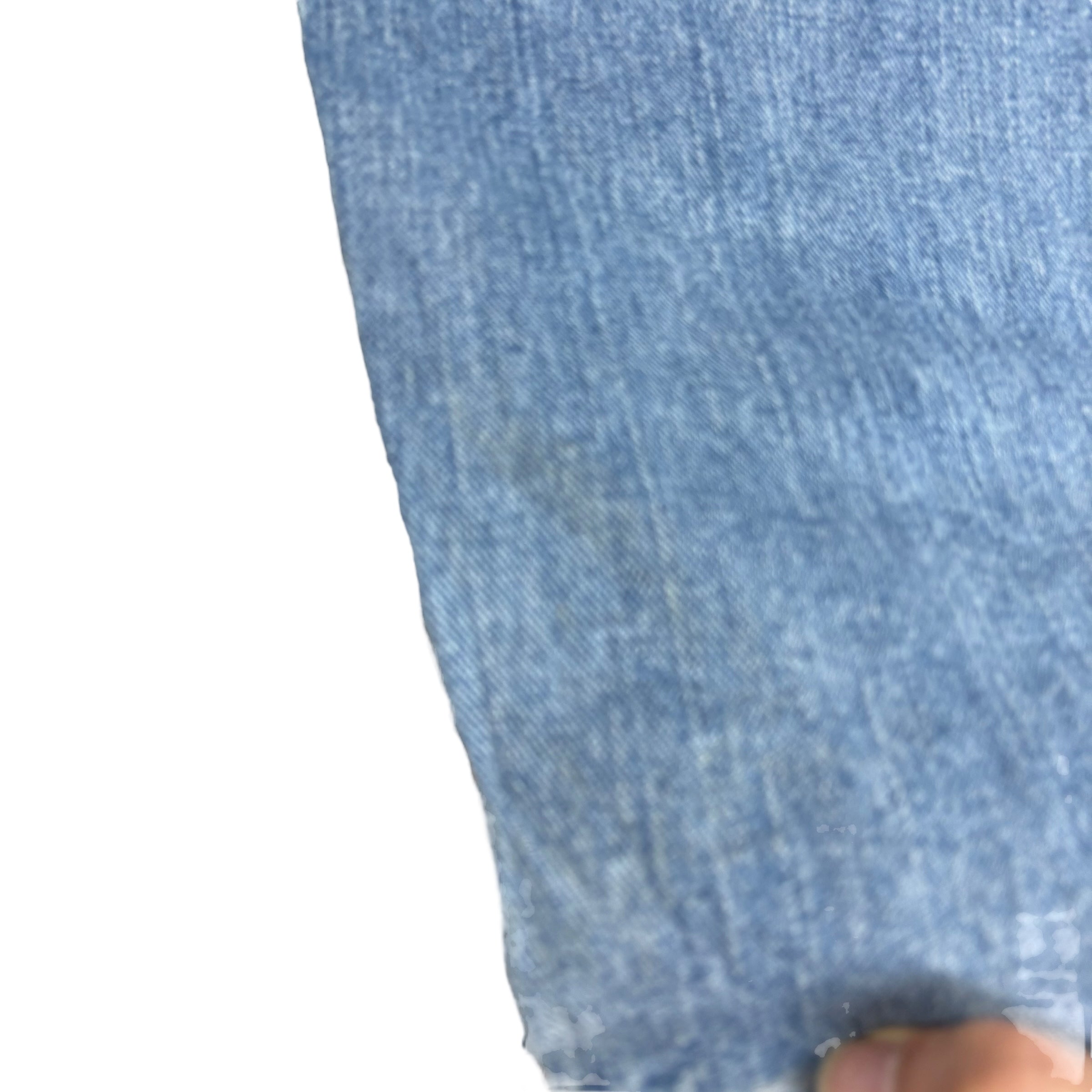 Lee Jeans W40 L32 Mens Regular Straight Fit Mid Blue Denim