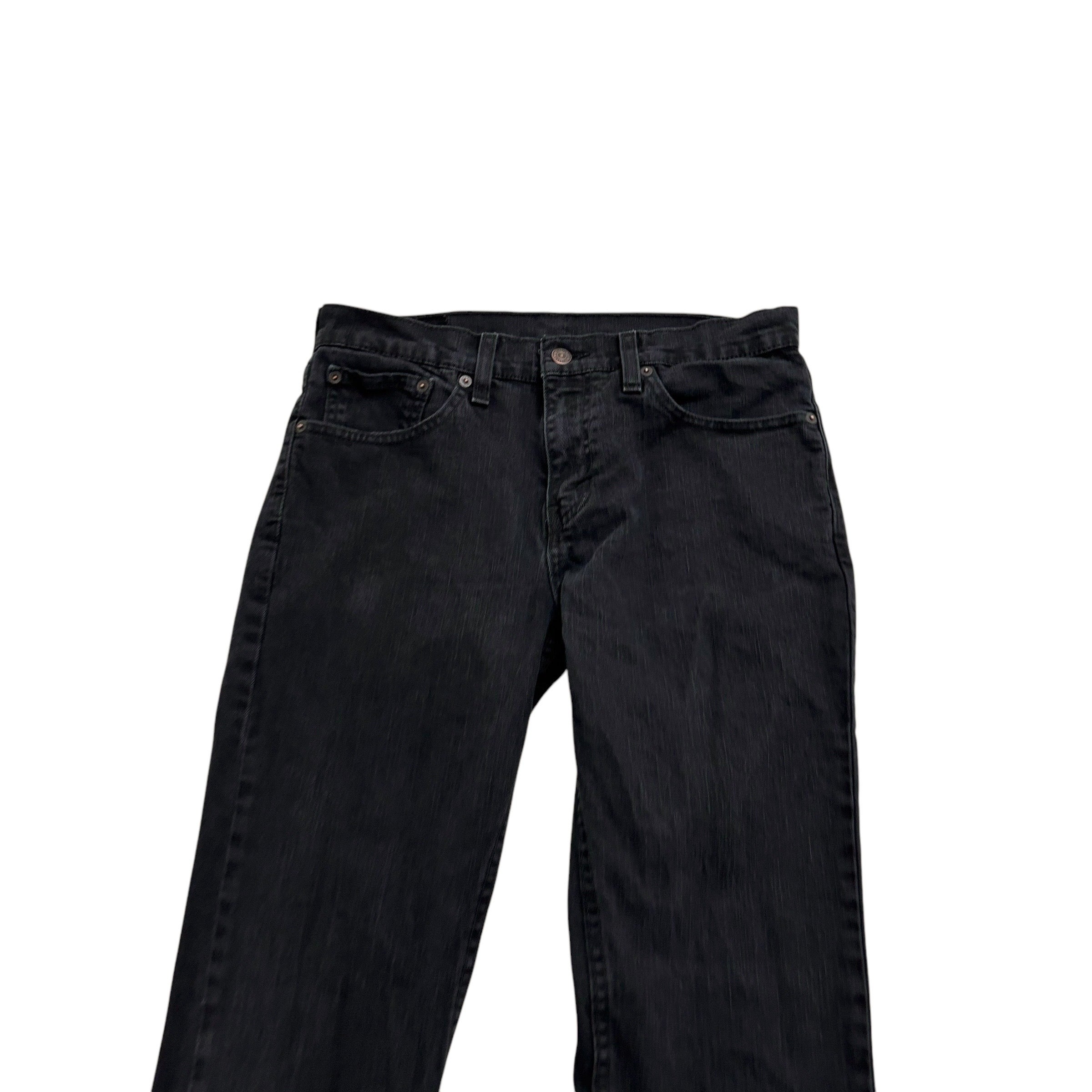 Levis 511 Jeans W31 L30 Mens Black Slim Fit Stretch Denim (E)