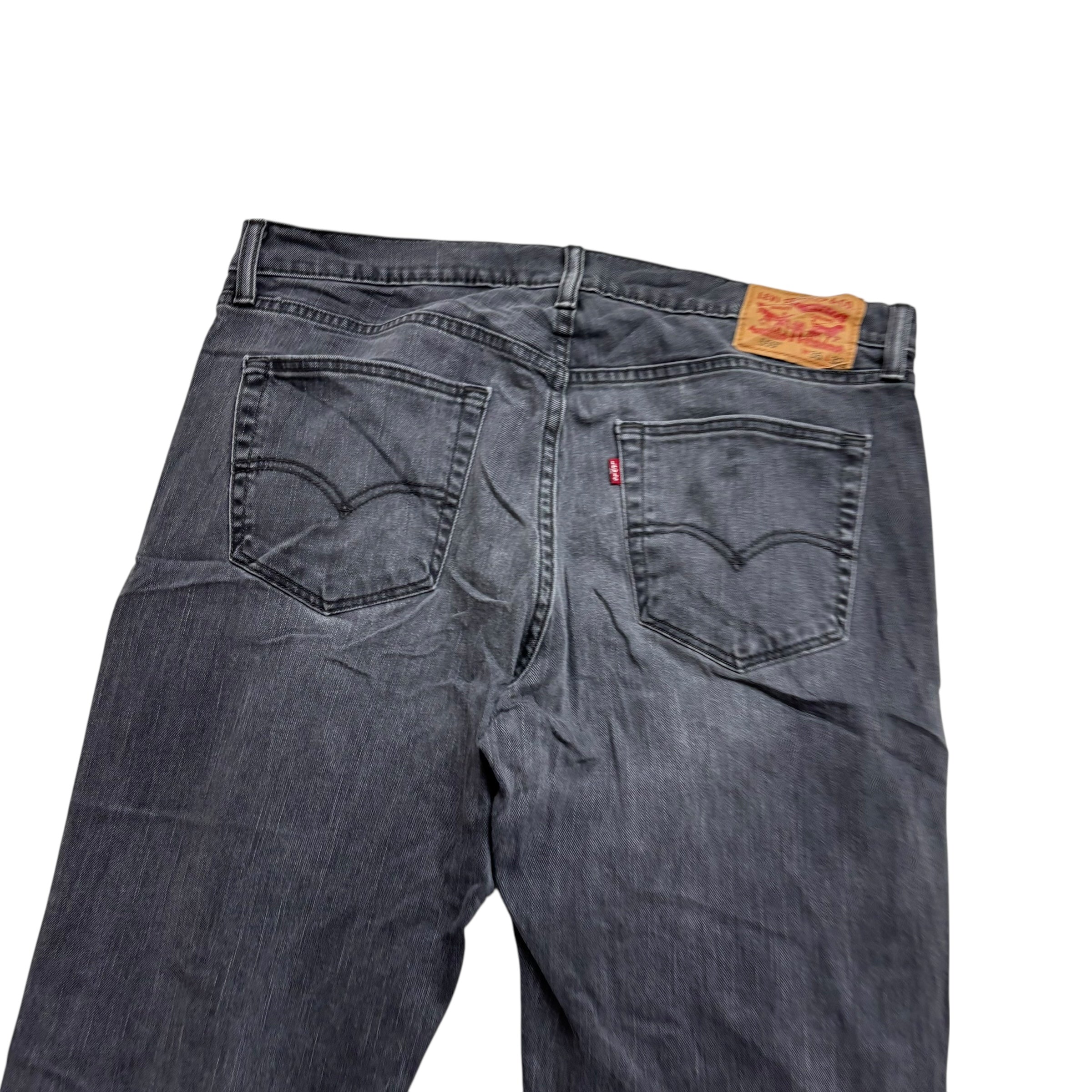 Levis 559 Jeans W36 L32 Mens Grey Baggy Relaxed Straight Fit Stretch Denim