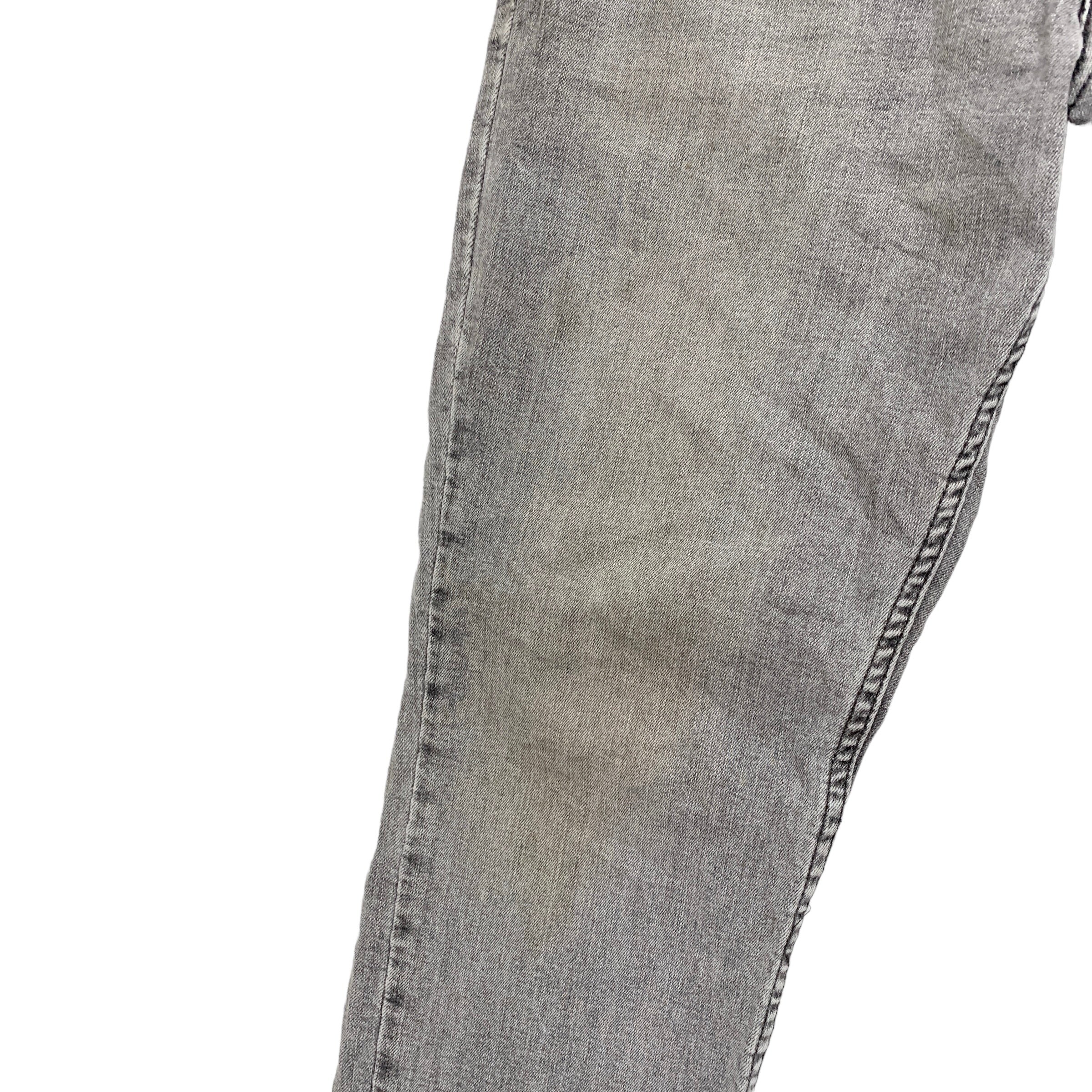 Levis 511 Jeans W36 L31 Mens Grey Slim Fit Stretch Denim