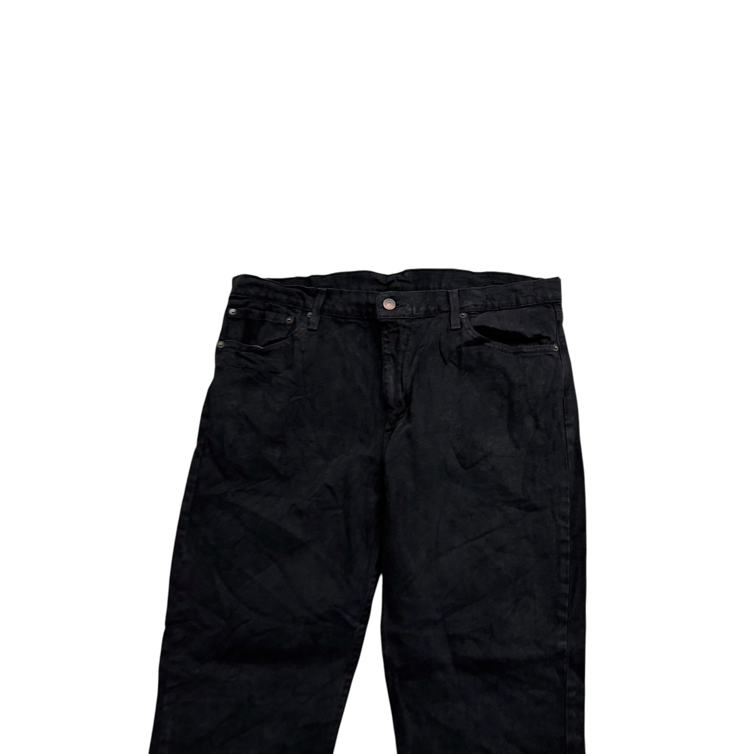 Levis 511 Jeans W38 L30 Mens Black Slim Fit Stretch Denim (E)