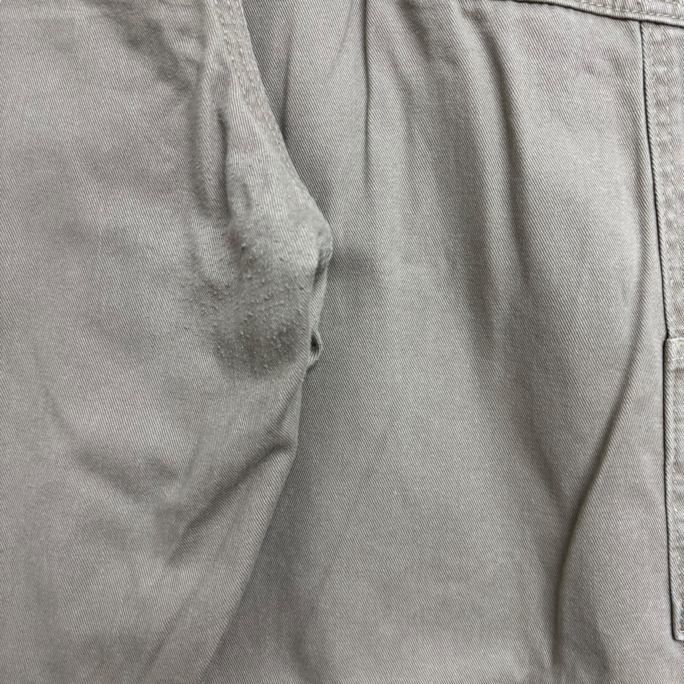 Wrangler Carpenter Pants W42 L30 Mens Beige Stone Baggy Relaxed Fit Trousers