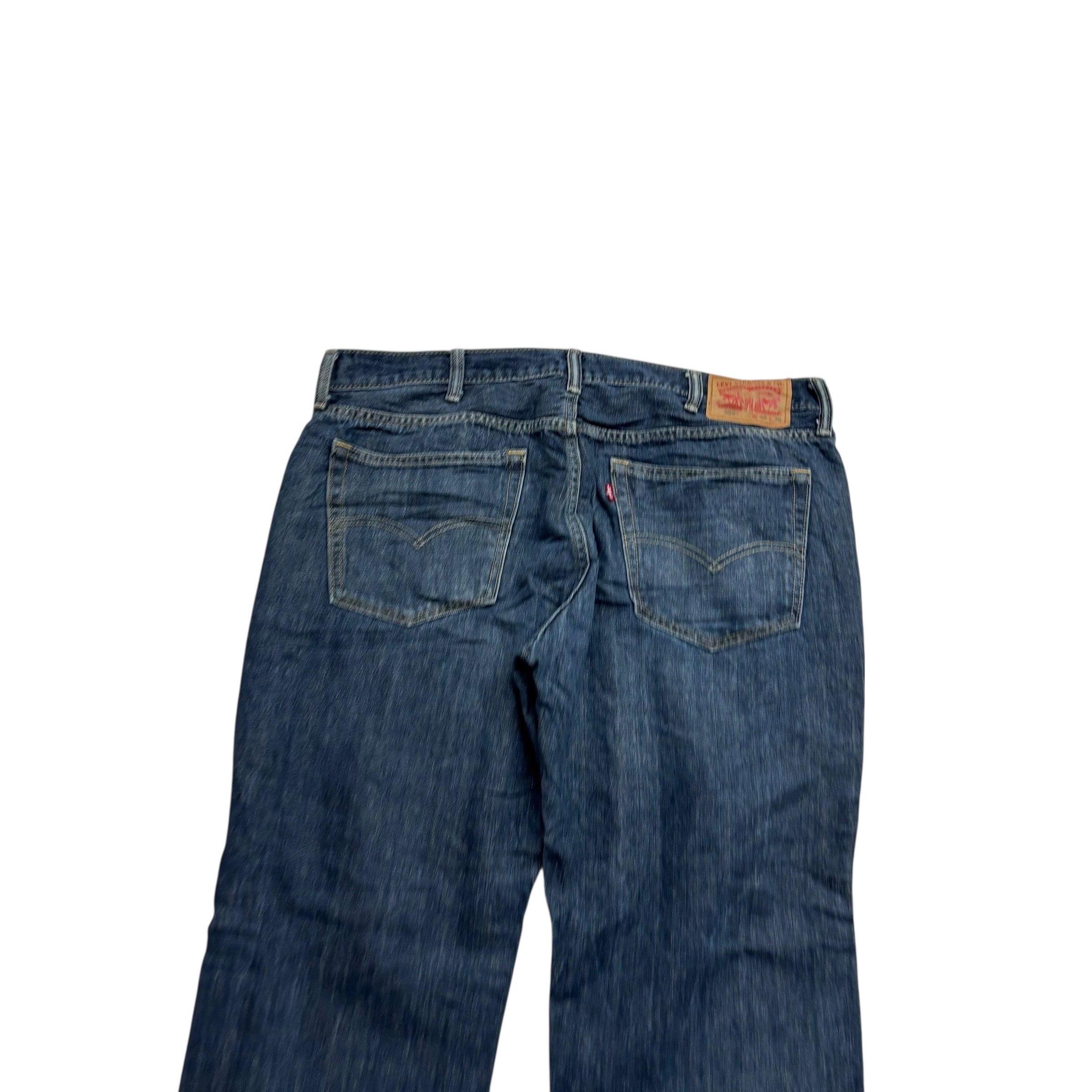 Levis 559 Jeans W38 L30 Mens Dark Blue Baggy Relaxed Straight Fit Denim