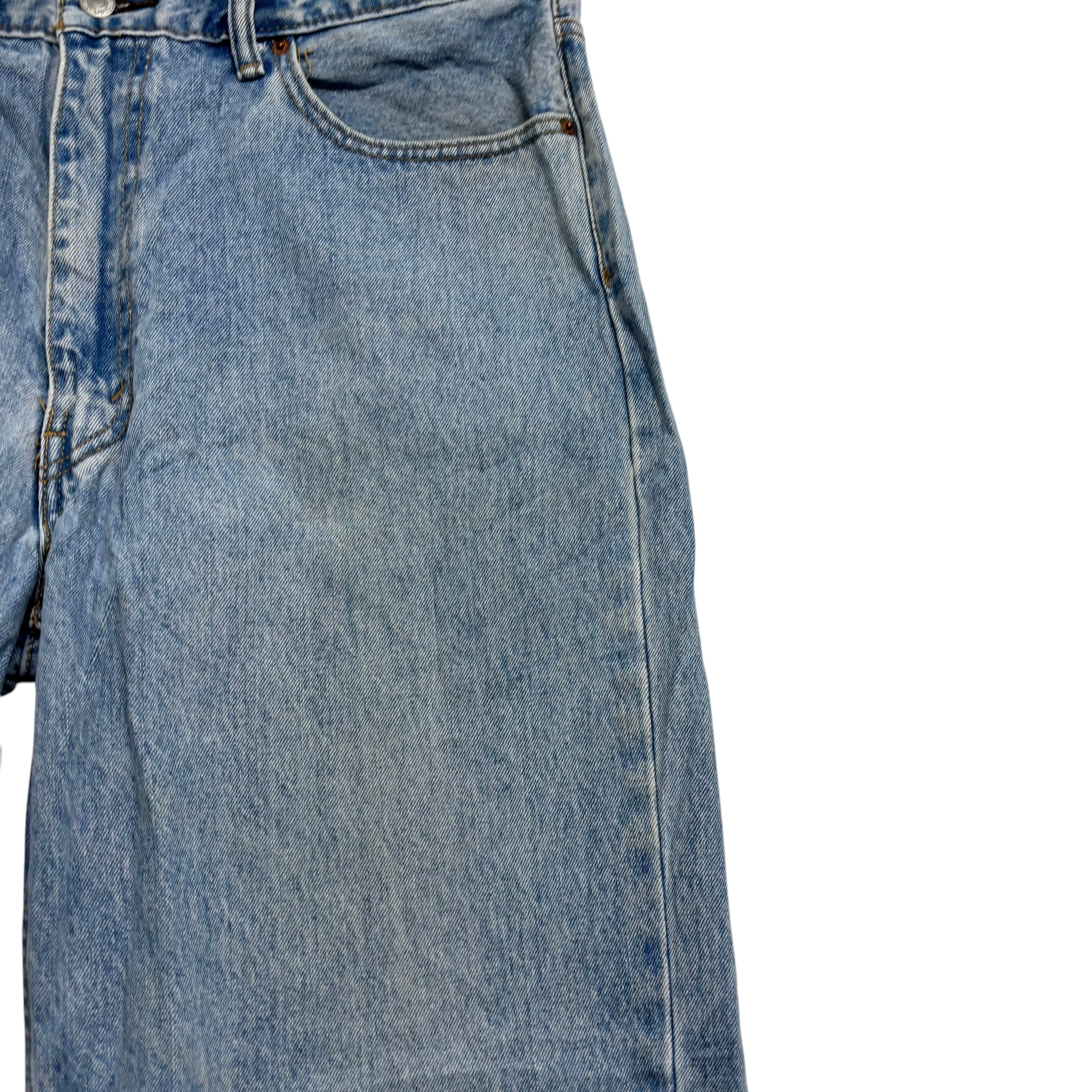 Levis 550 Jeans W38 L34 Mens Light Blue Baggy Relaxed Straight Fit Denim