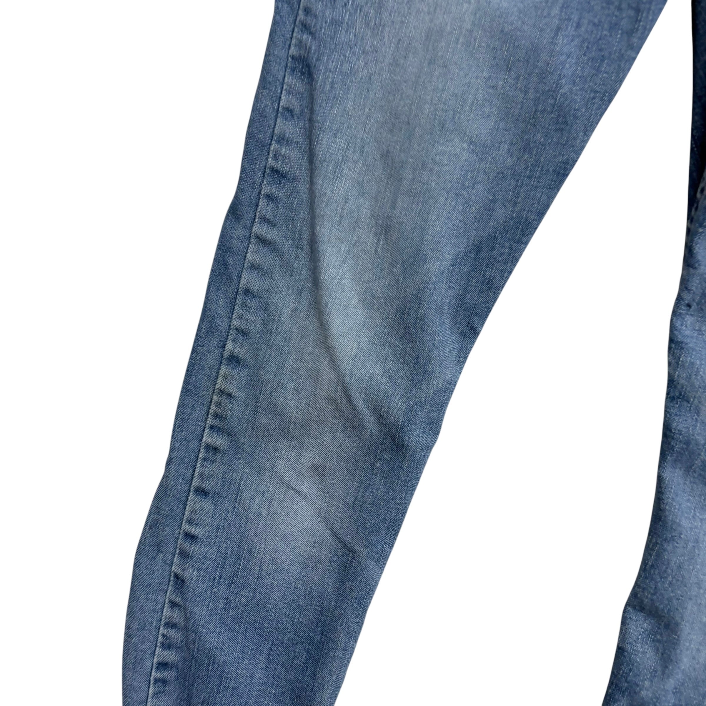Levis Skinny Tapered Fit Jeans W30 L30 Mens Light Blue Stretch Denim