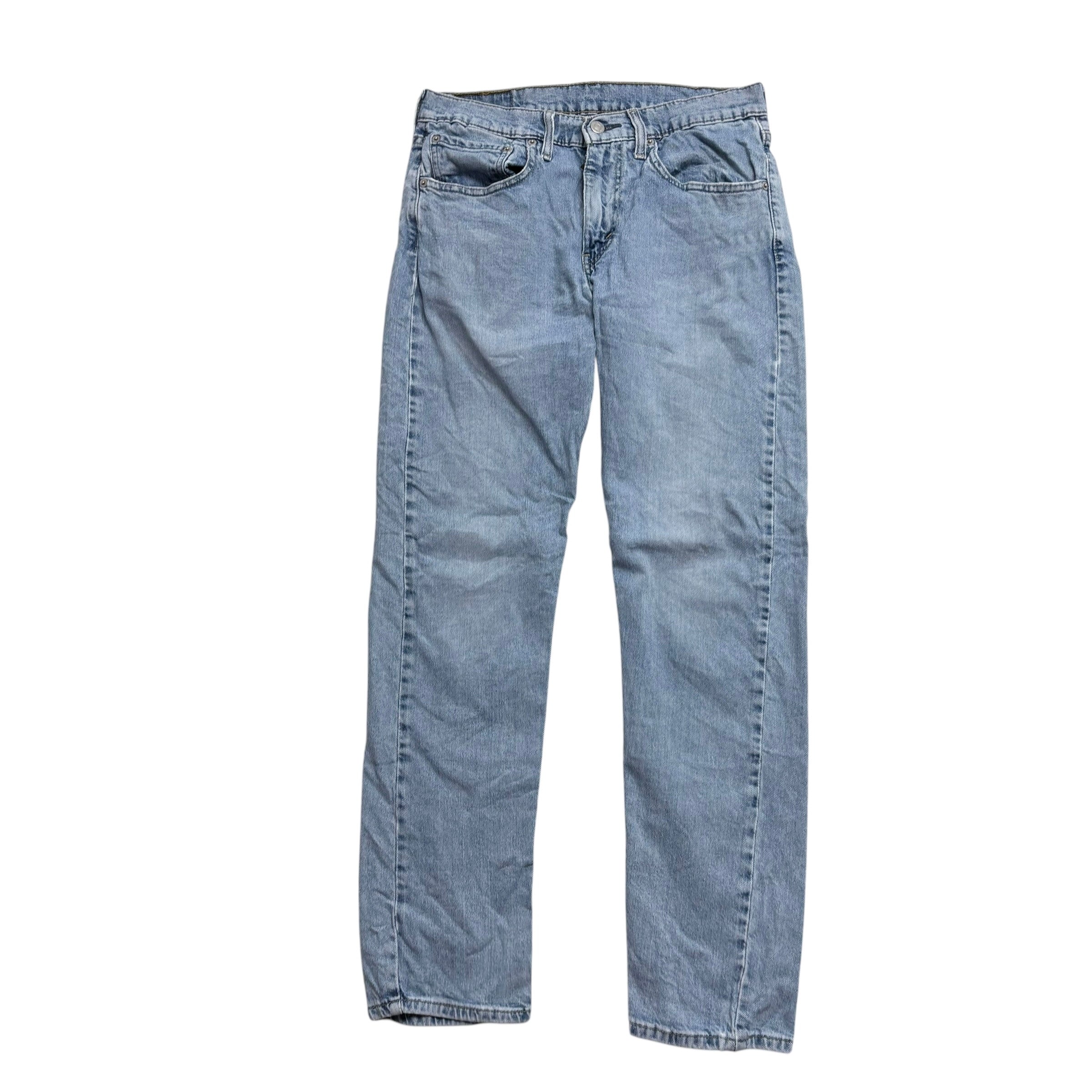 Levis 502 Jeans W31 L31 Mens Light Blue Regular Tapered Fit Stretch Denim